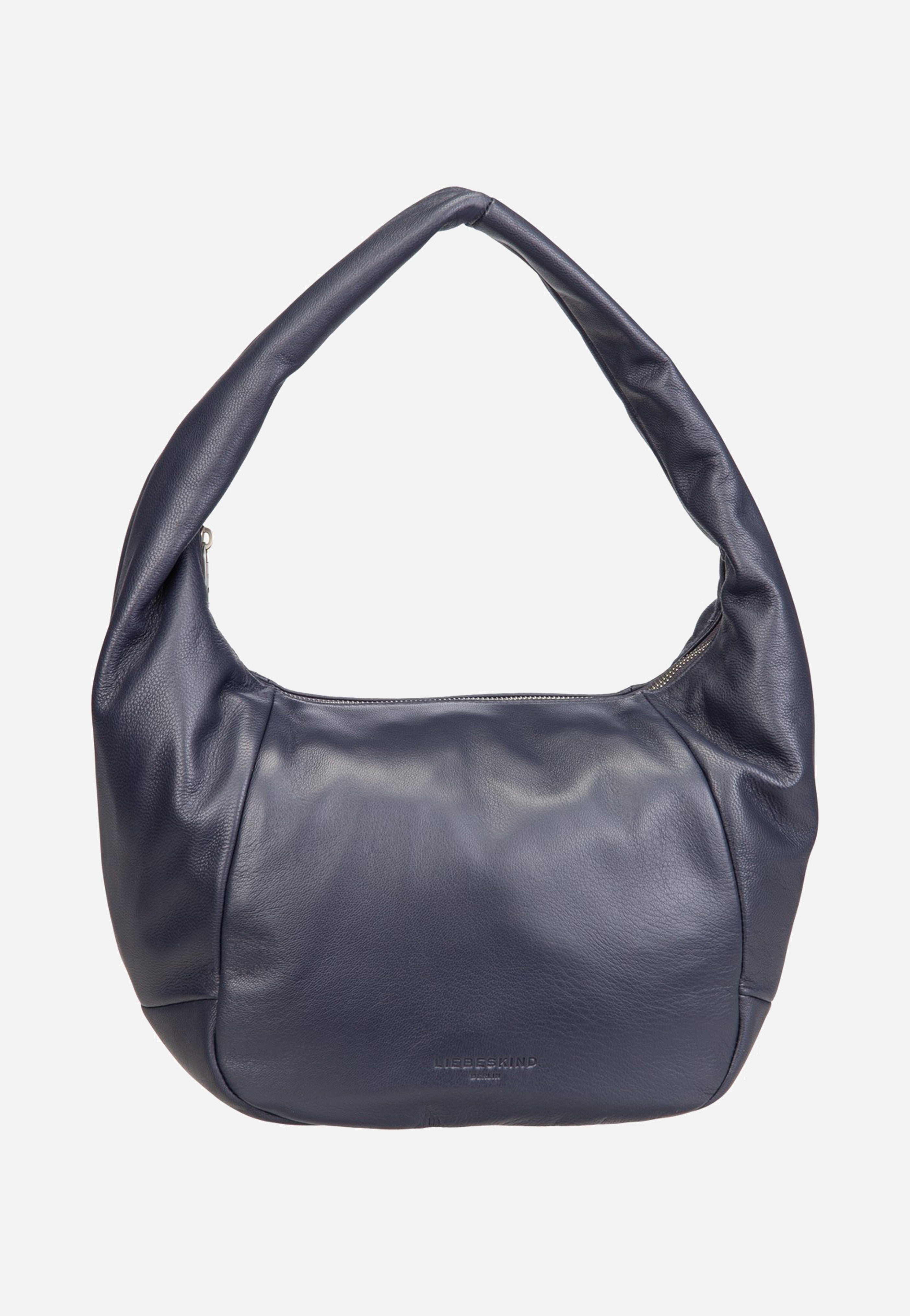 Liebeskind Berlin Farrah M Vintage Goat Cobalt Night Hobo Bag