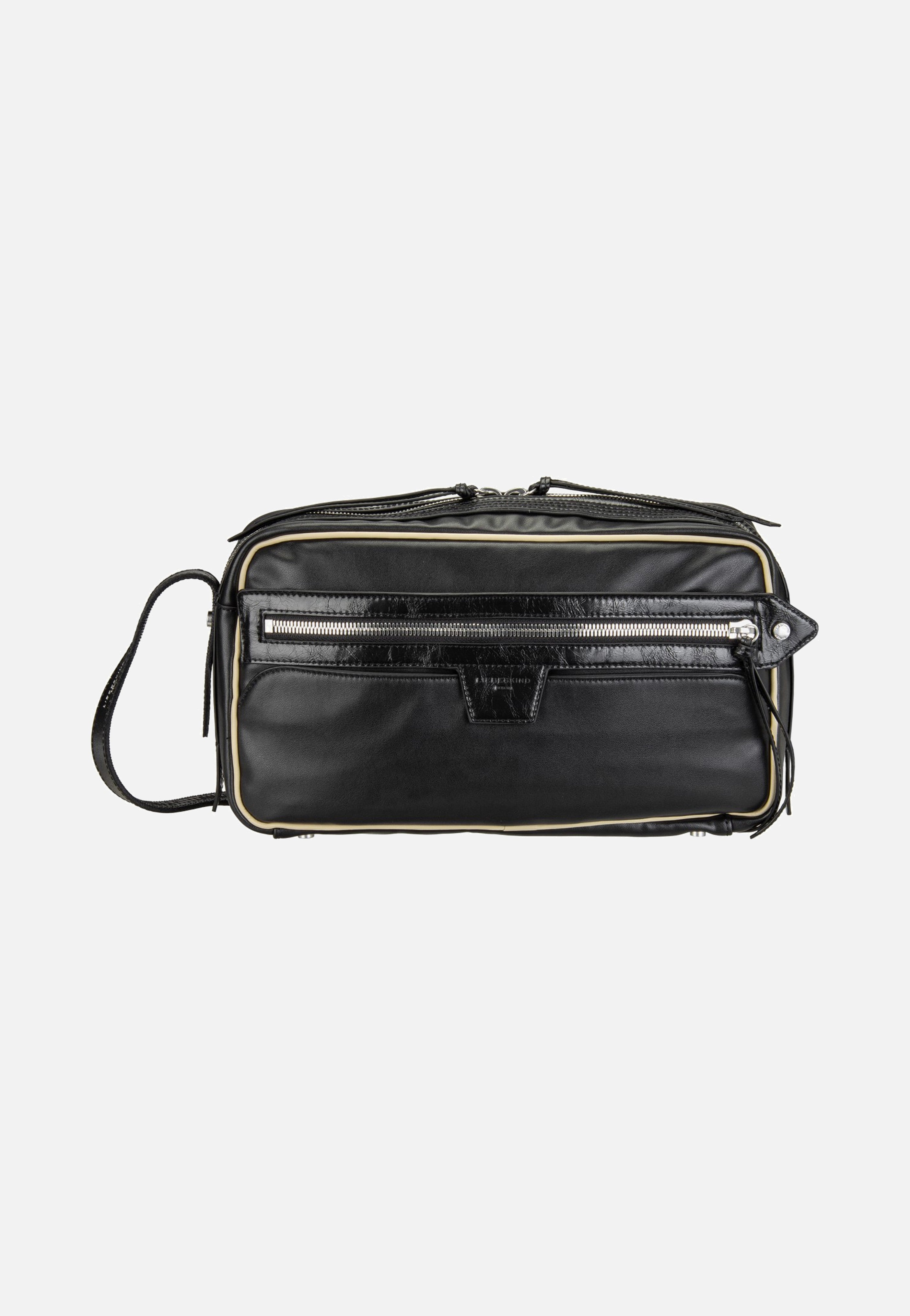 Liebeskind Berlin Juno Satchel M Soft Calf Black Shoulder Bag