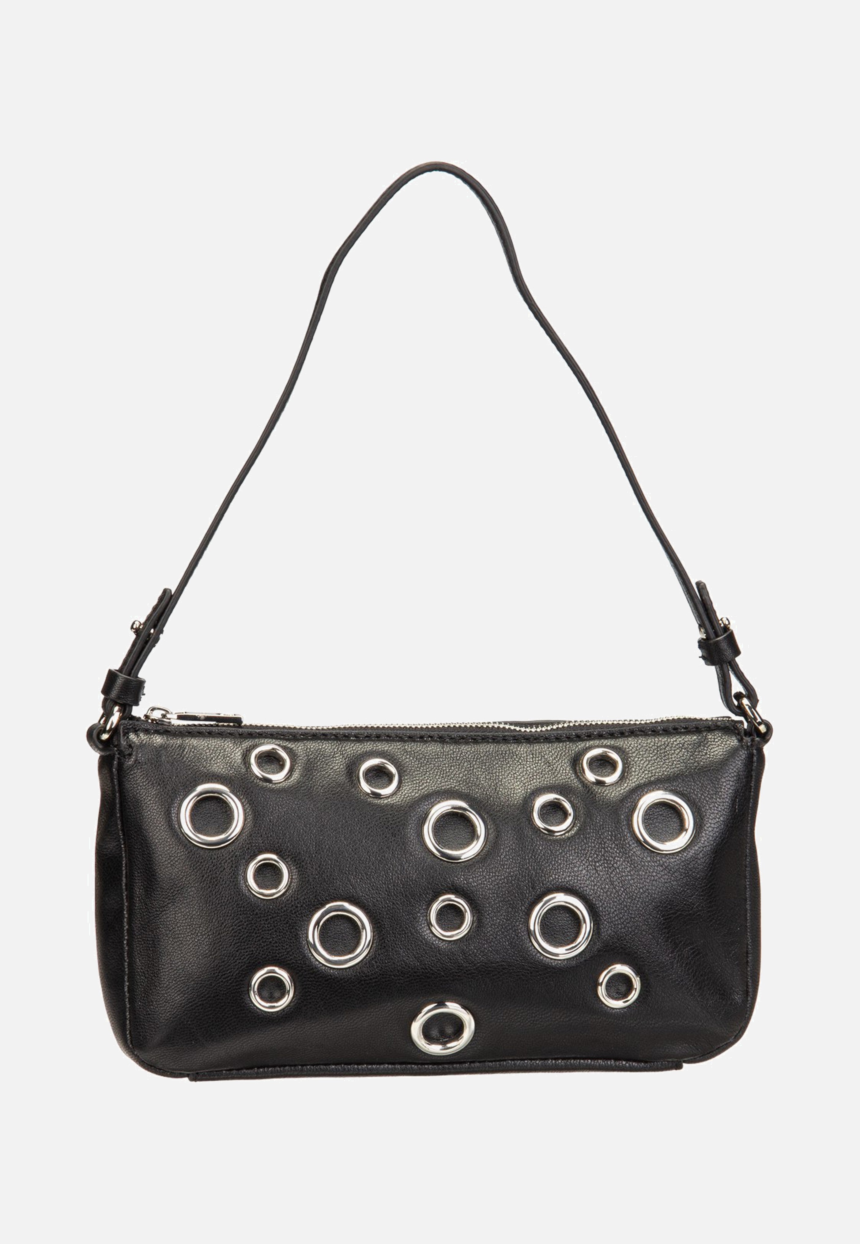 Liebeskind Berlin Ryker Eylets Crossbody S Vintage Goat Black Evening Bag