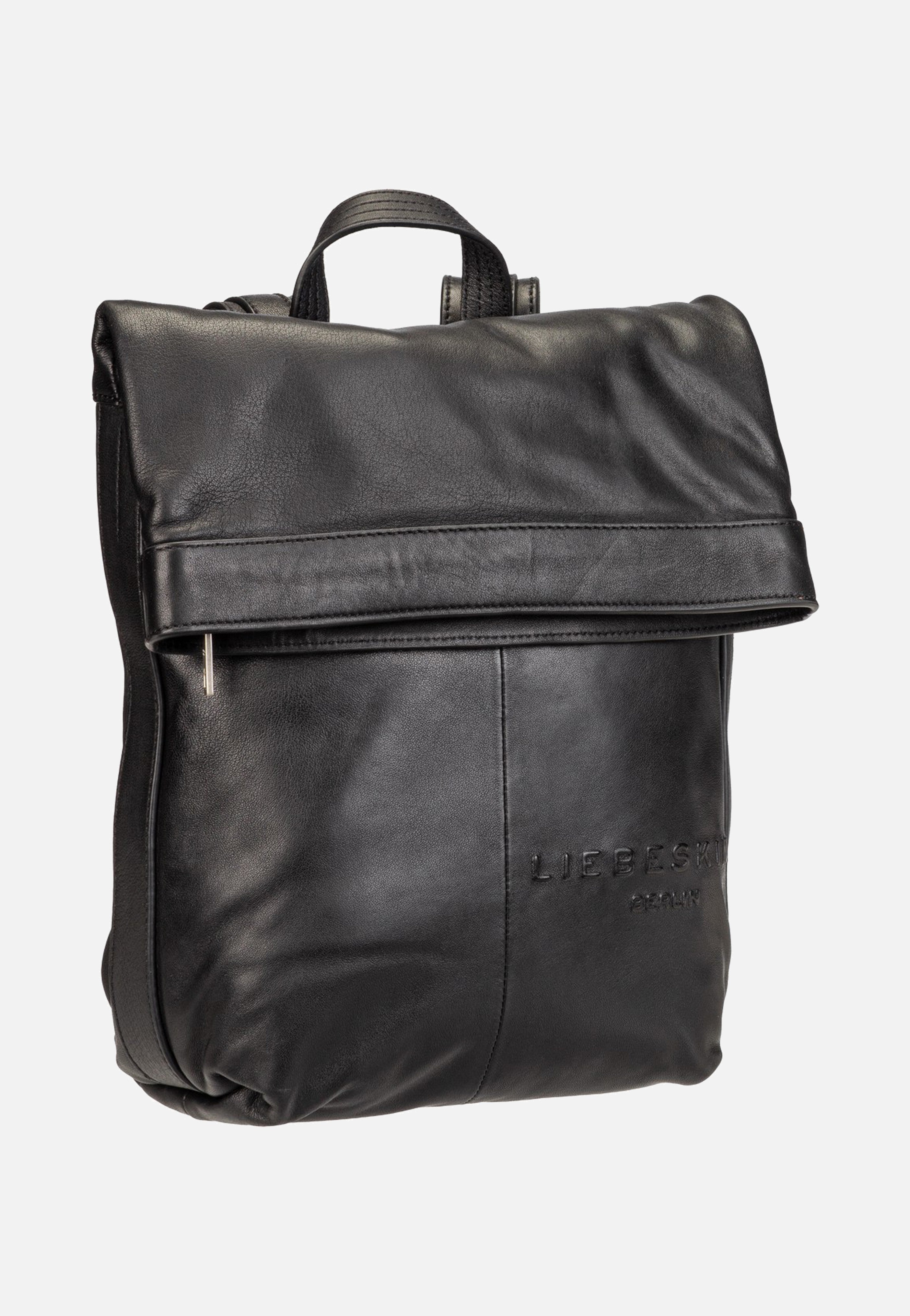 Liebeskind Berlin Elvira M Sheep Natural Black Rucksack