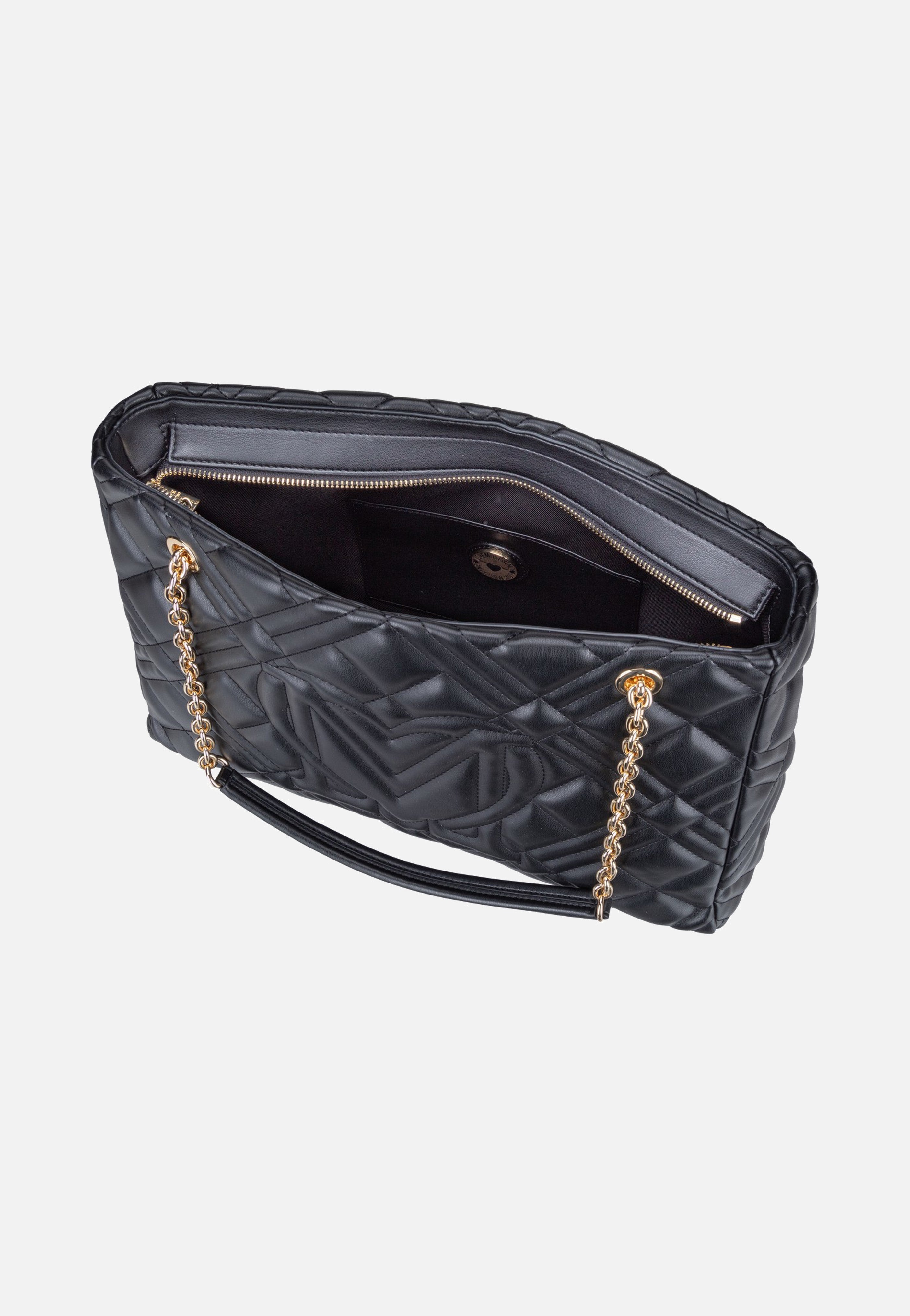 Love Moschino Quilted Bag 4145 Black Shoulder Bag