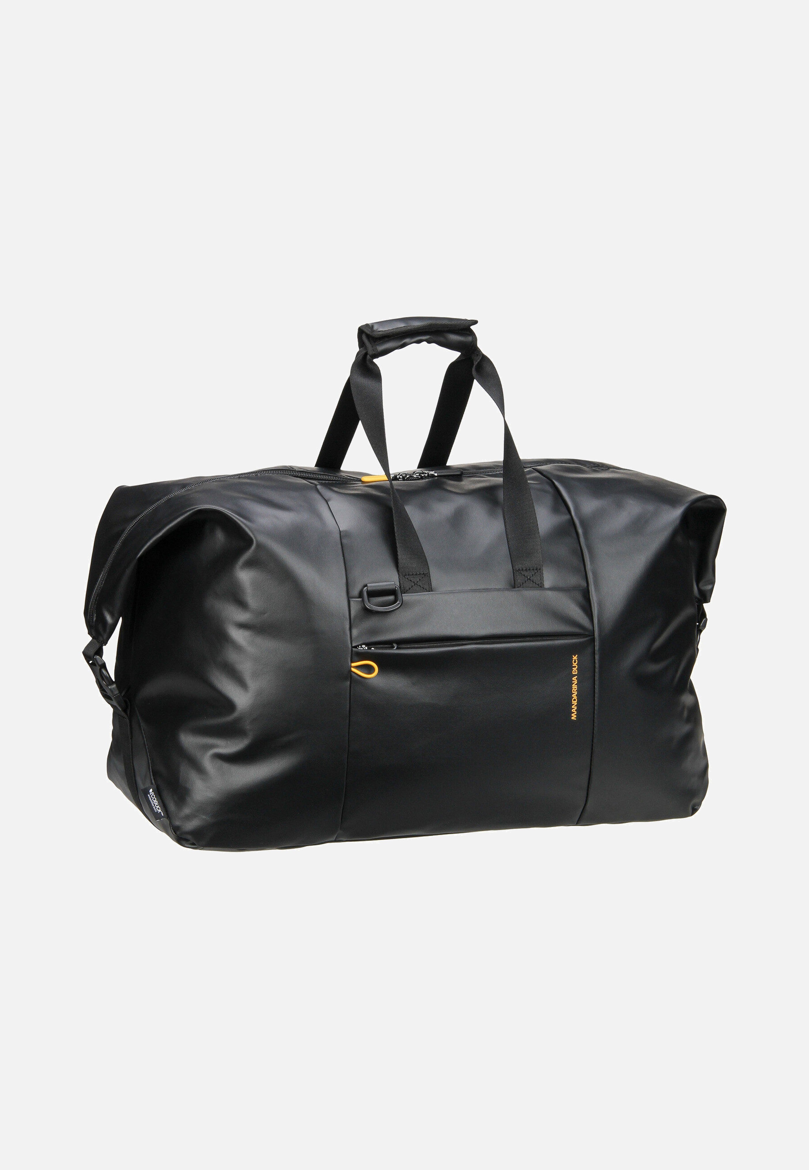 Mandarina Duck Eco Coated Duffle OSB02 Black Dufflebag