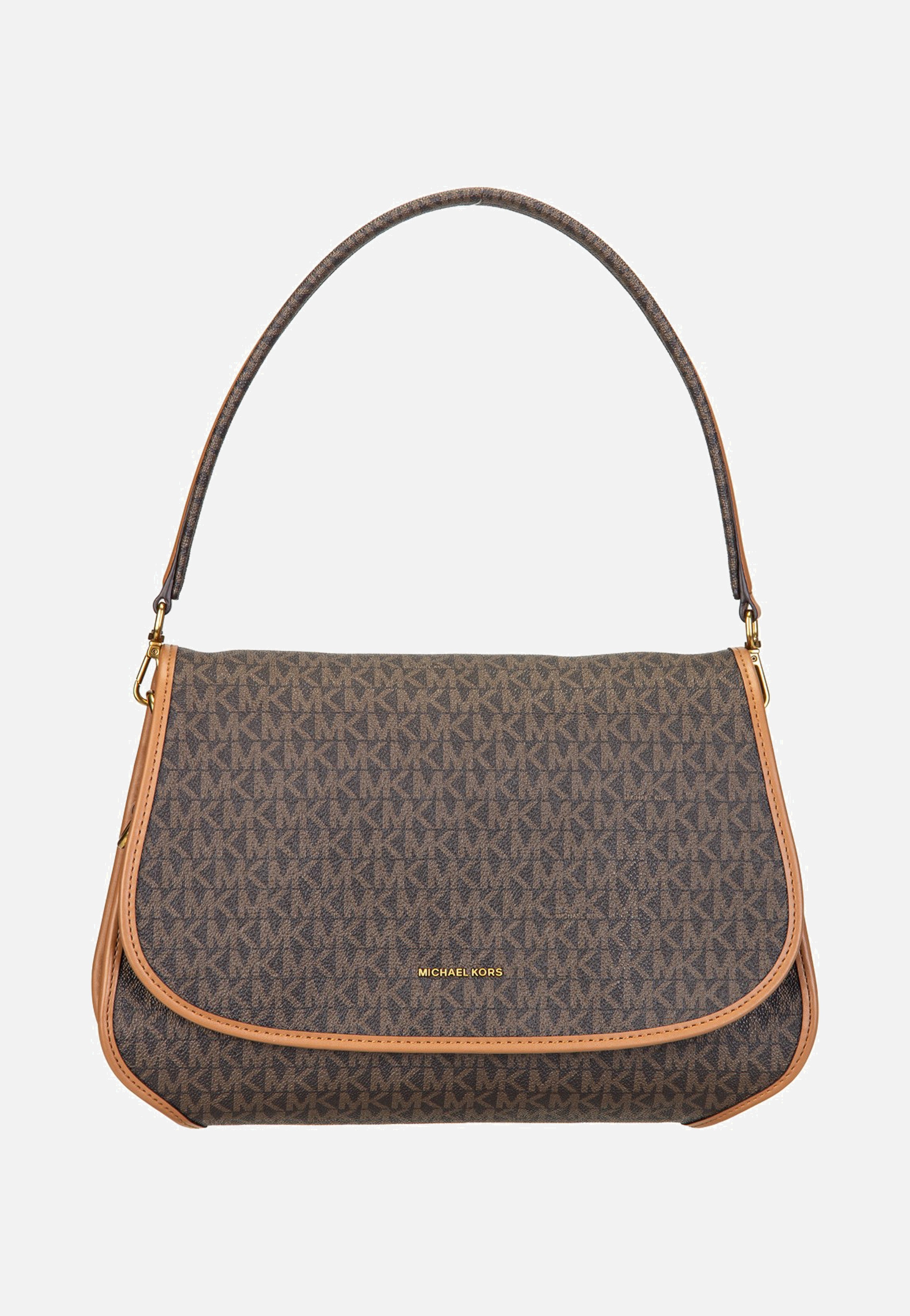 Michael Kors Holmes Medium Conv Msgr Brown/Acorn Shoulder Bag