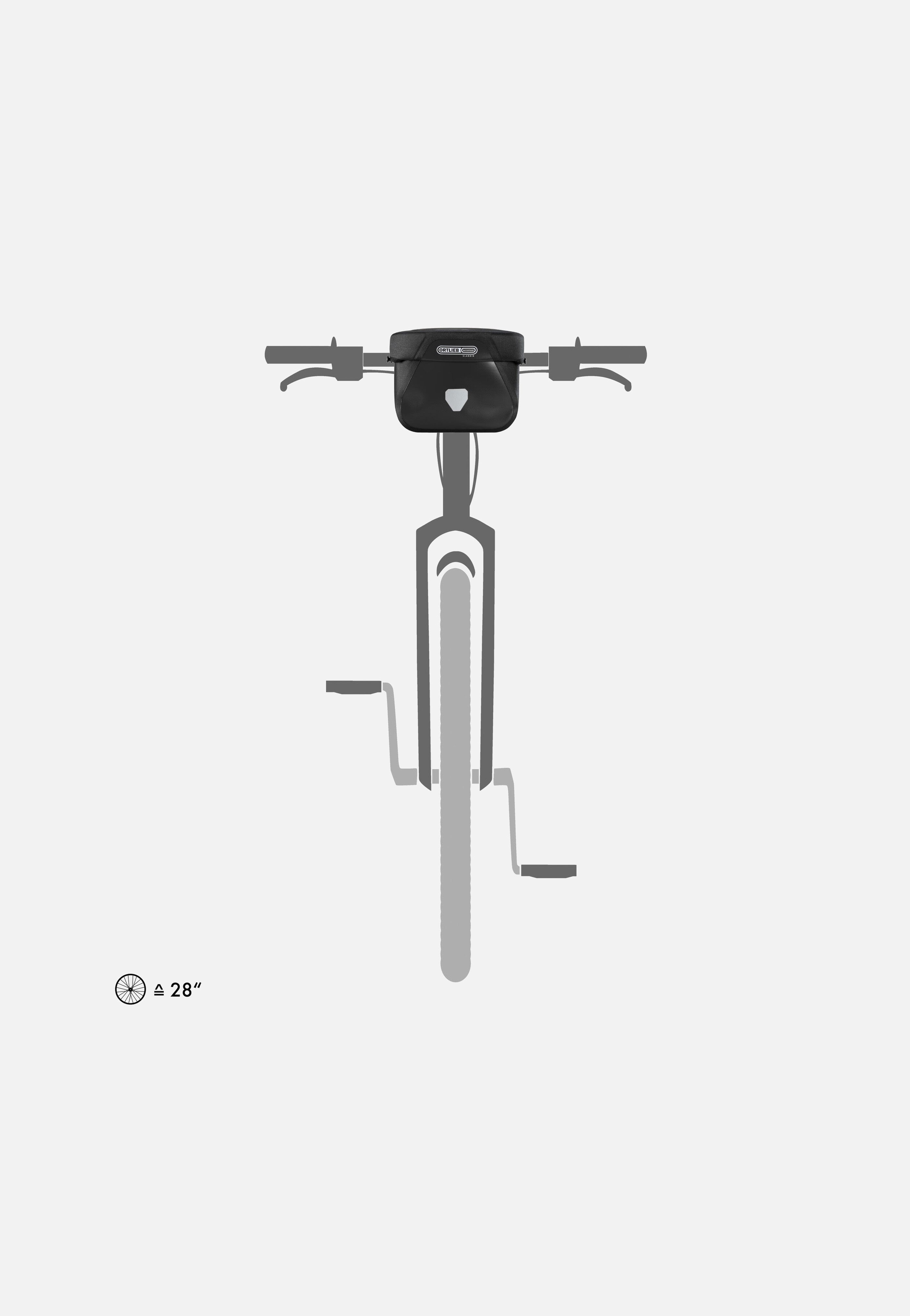 ORTLIEB Ultimate 6,5L Schwarz Handlebar Bag