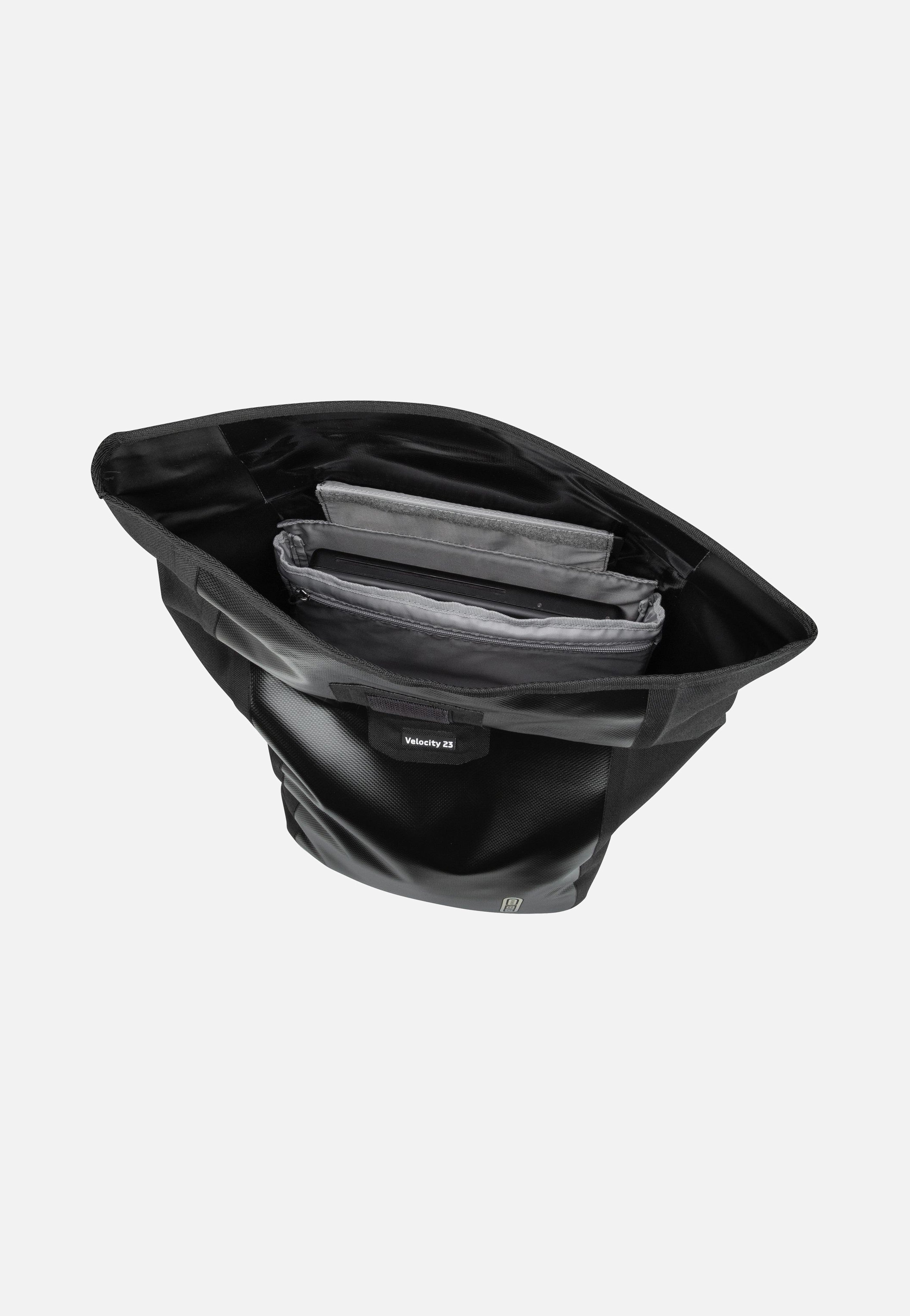 ORTLIEB Velocity 23L Schwarz Rolltop Rucksack