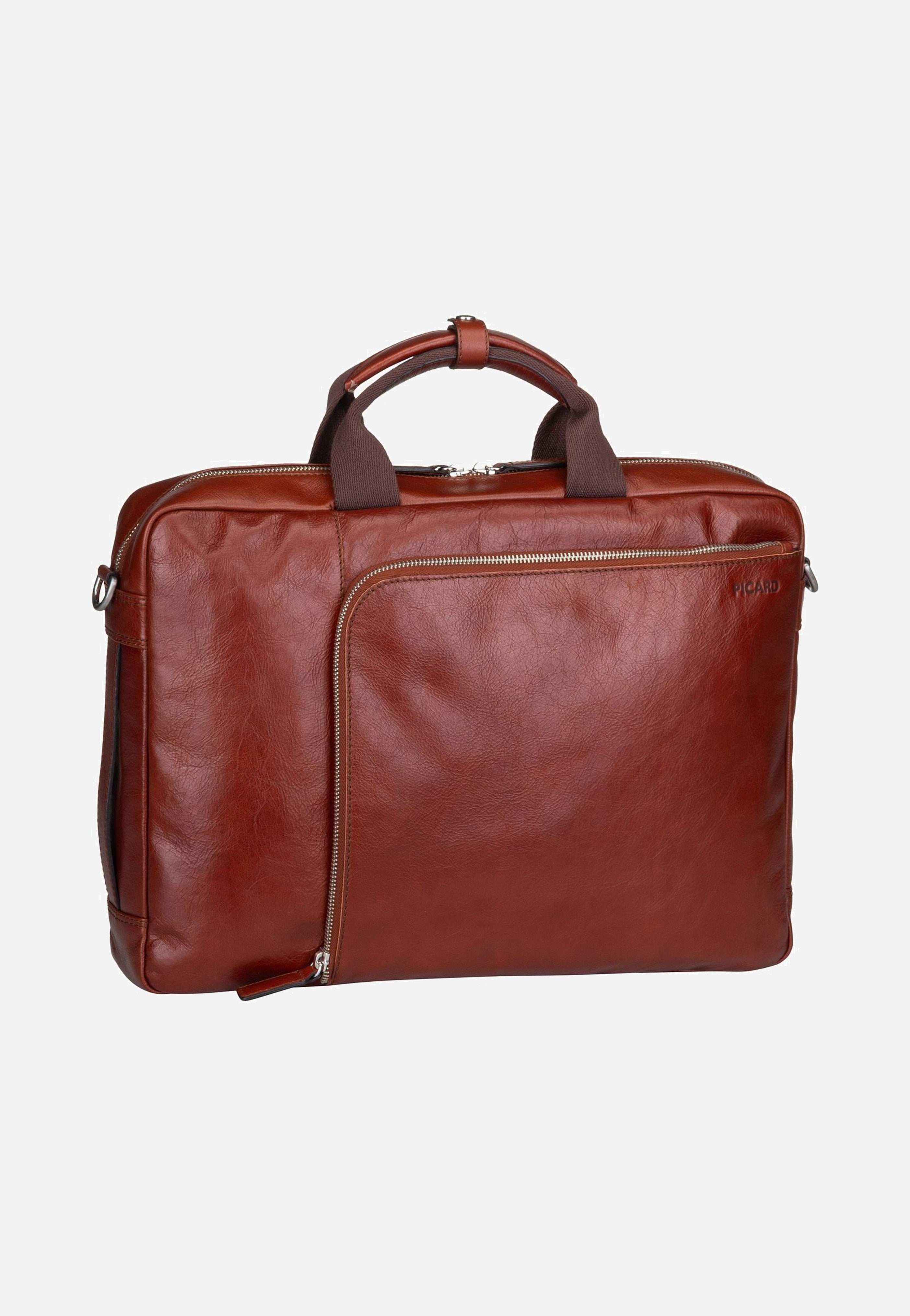 Picard Buddy 4505 Cognac Aktentasche