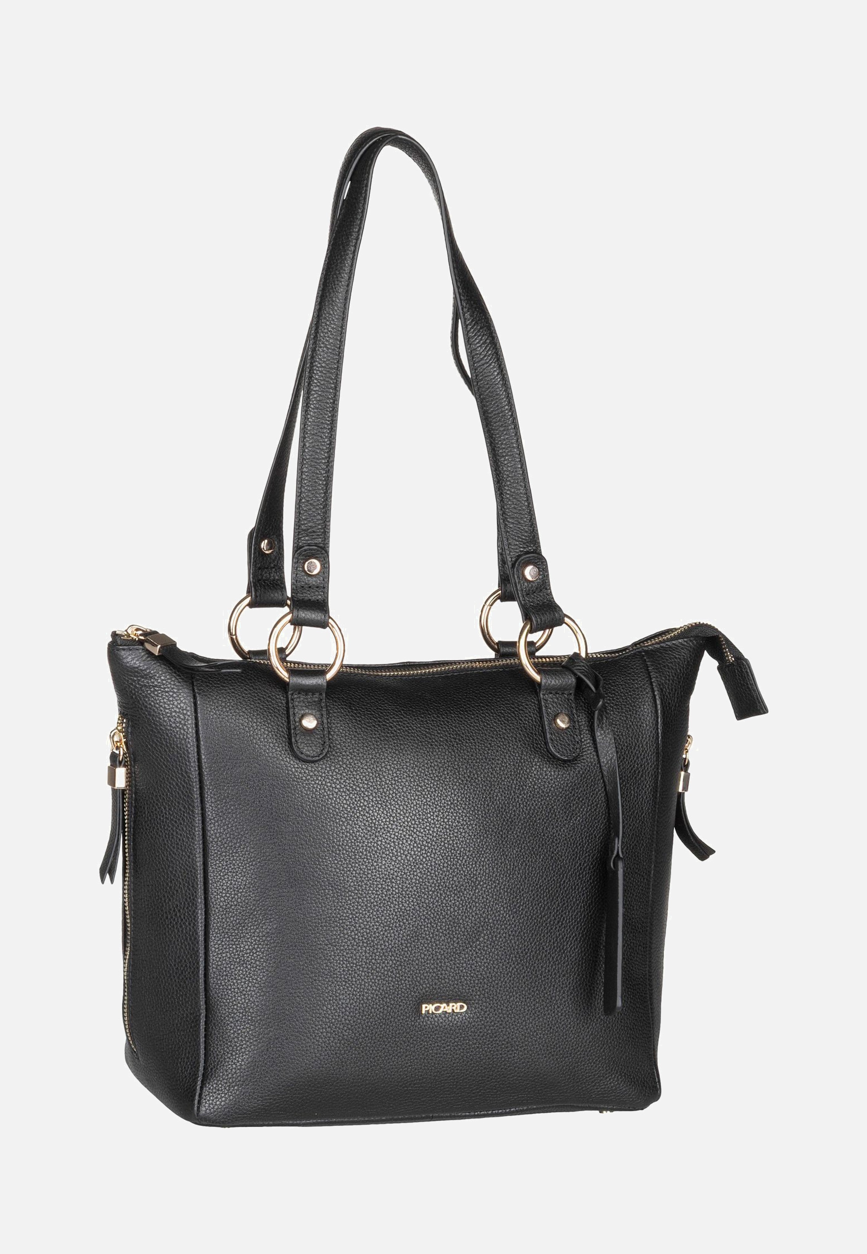 Picard Java 1215 Schwarz Schultertasche
