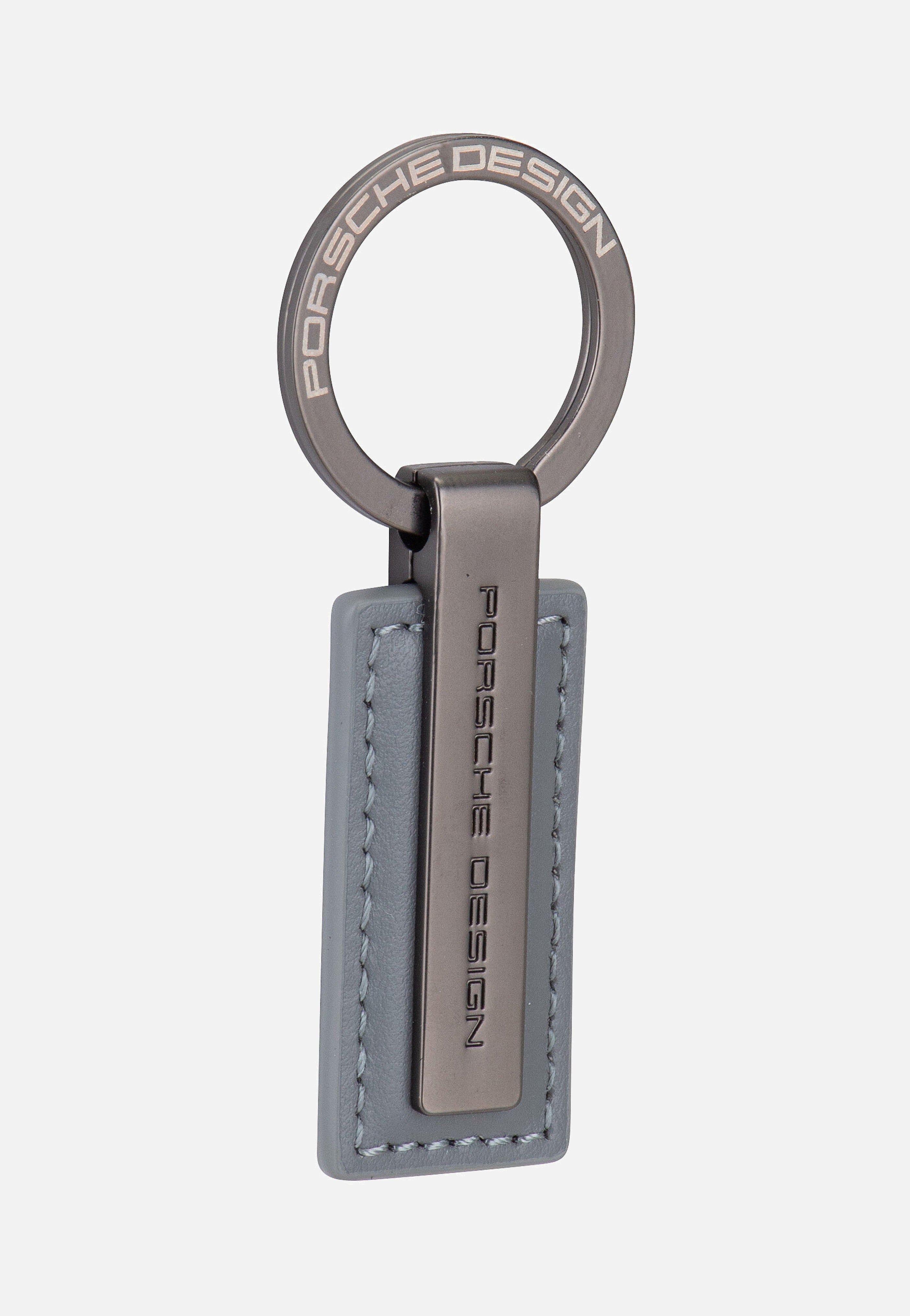 Porsche Design Keyring Metal Bar 28801 Anthracite Keychain