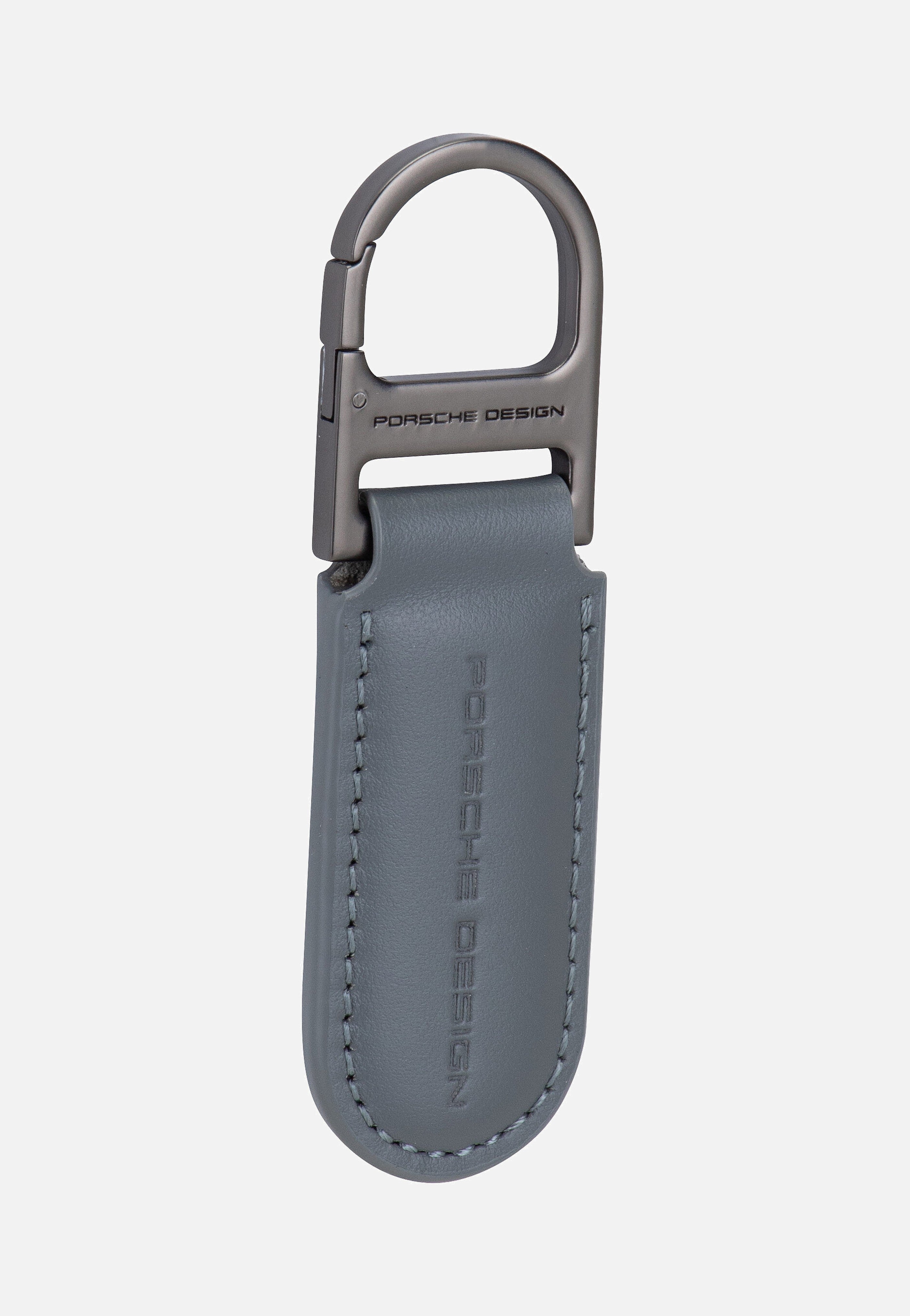 Porsche Design Keyring Oval 28809 Anthracite Keychain