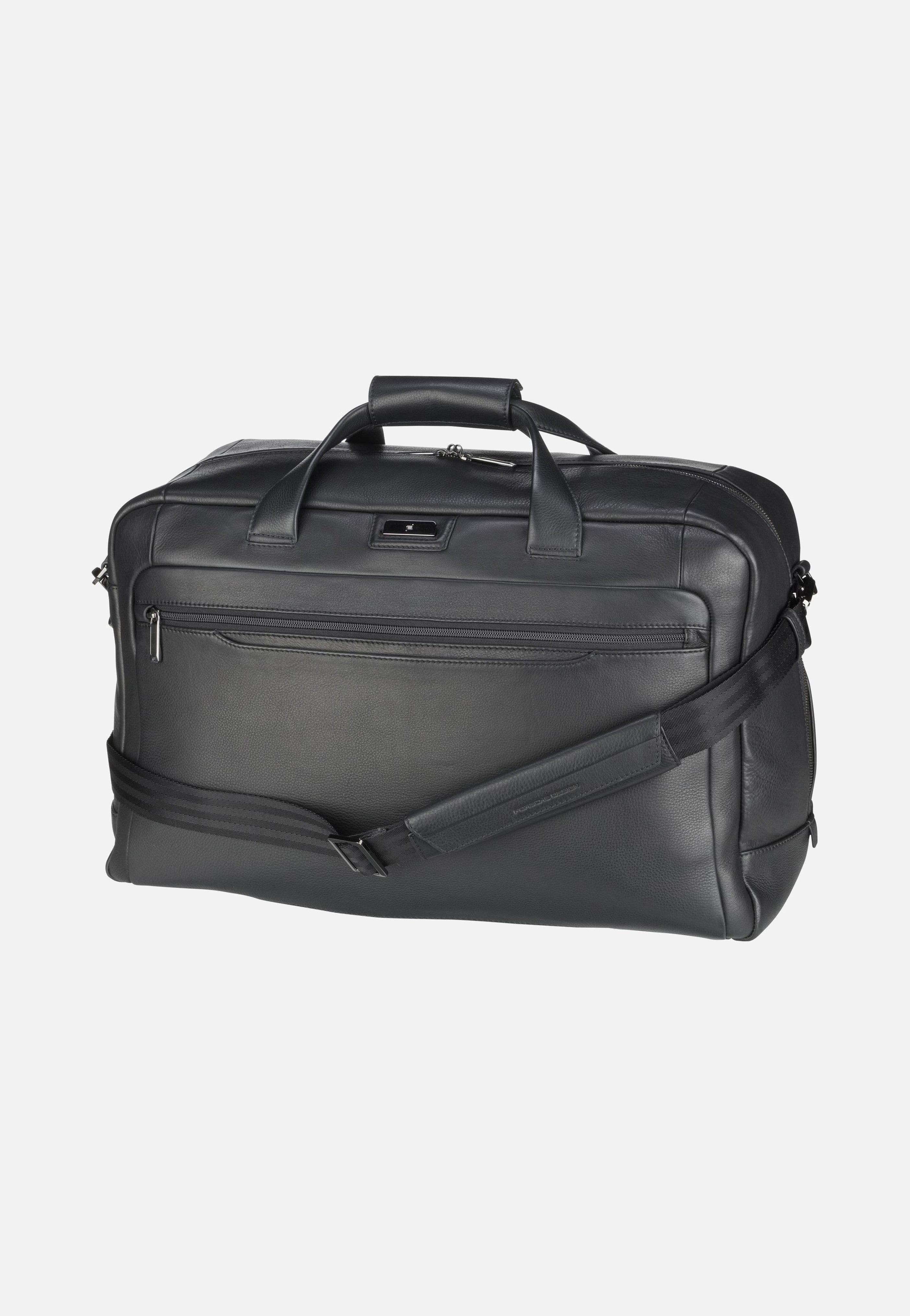 Porsche Design Roadster Leather 1001 Black Weekender