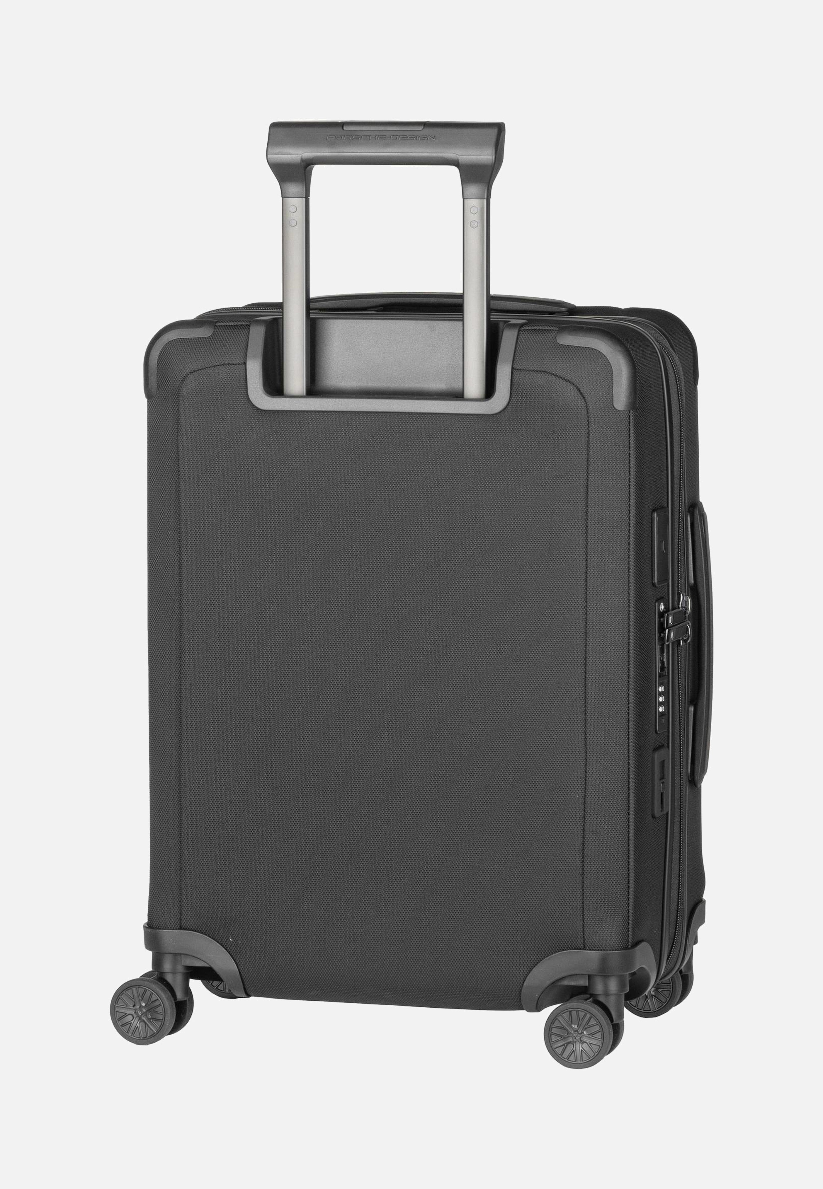 Porsche Design Roadster Nylon 4W Trolley S Exp Black Koffer