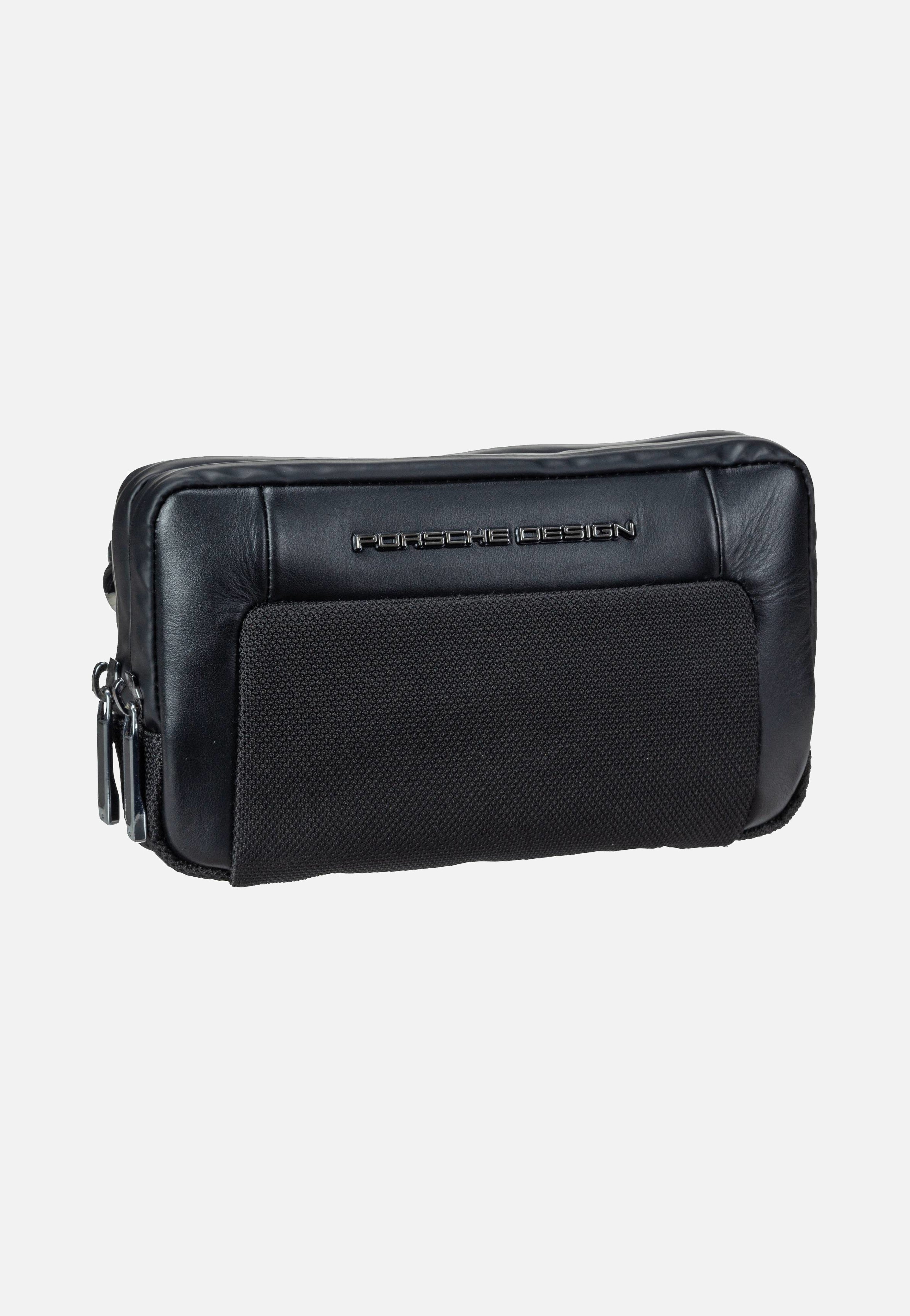 Porsche Design Roadster Nylon Travel Pouch Black Sling Bag