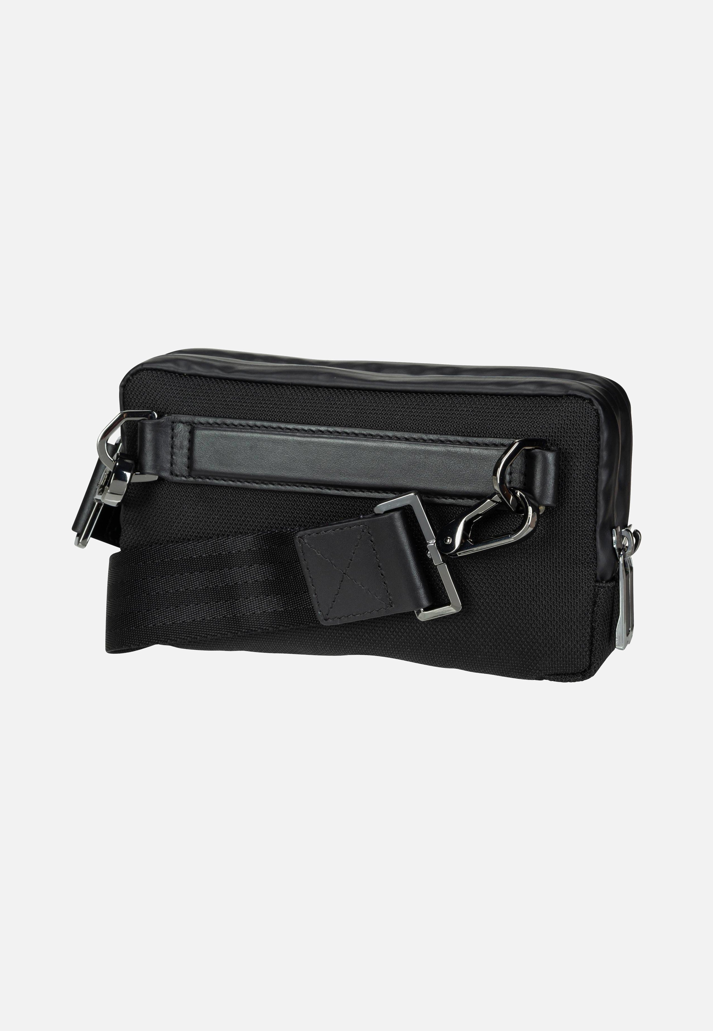 Porsche Design Roadster Nylon Travel Pouch Black Sling Bag