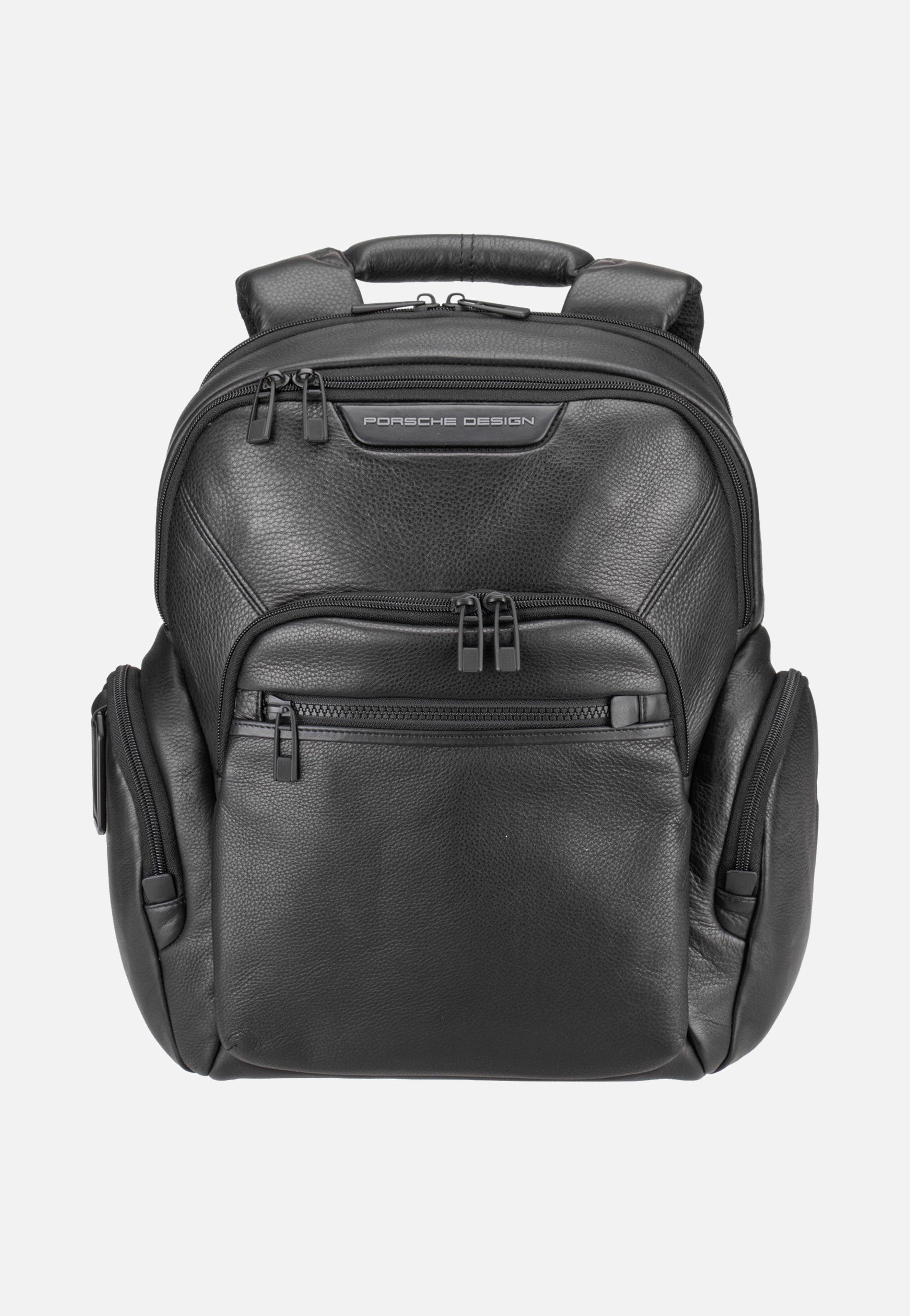 Porsche Design Roadster Leather Evo Backpack Black Rucksack