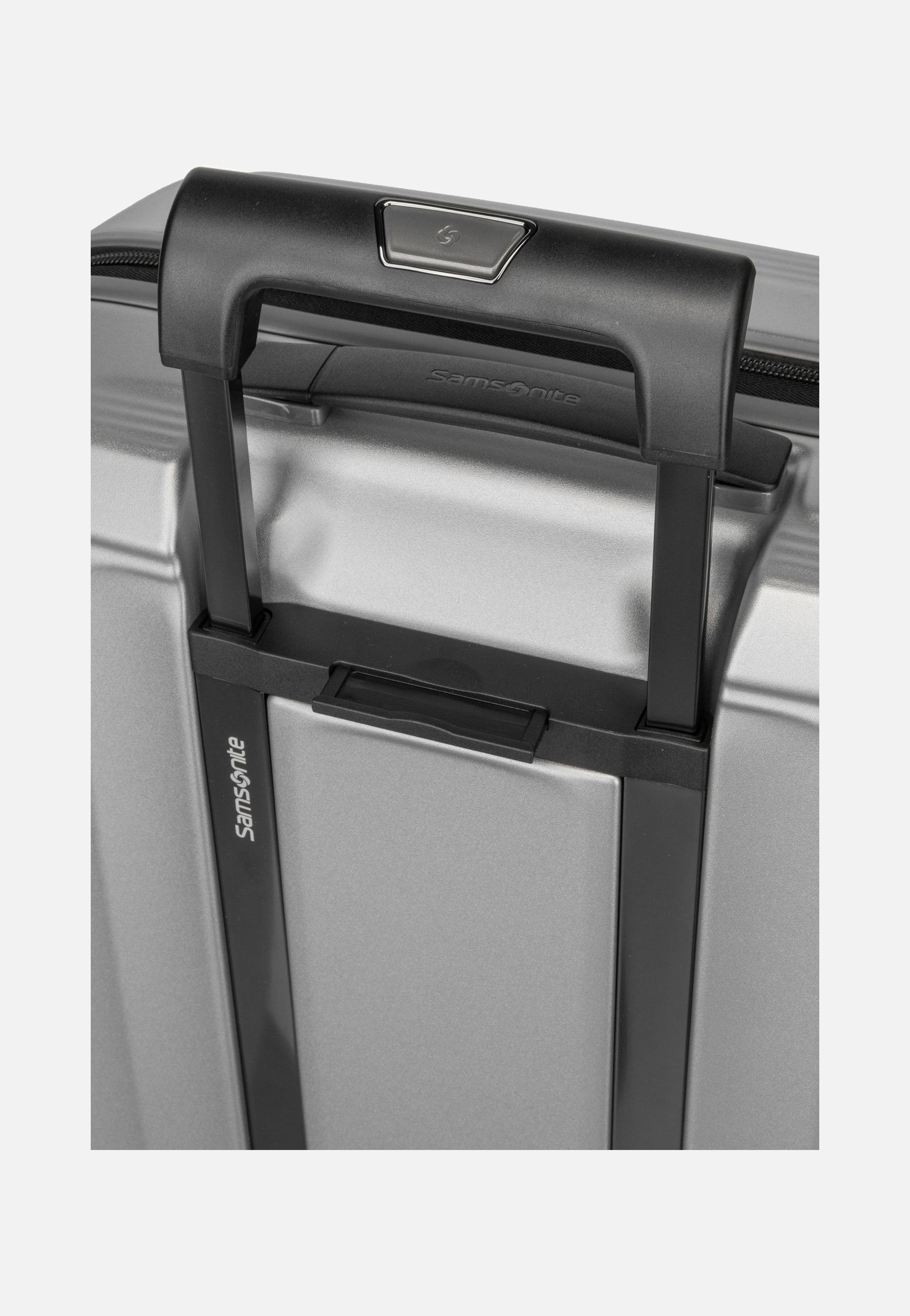 Samsonite Nuon Spinner 55 EXP Matt Silver Koffer