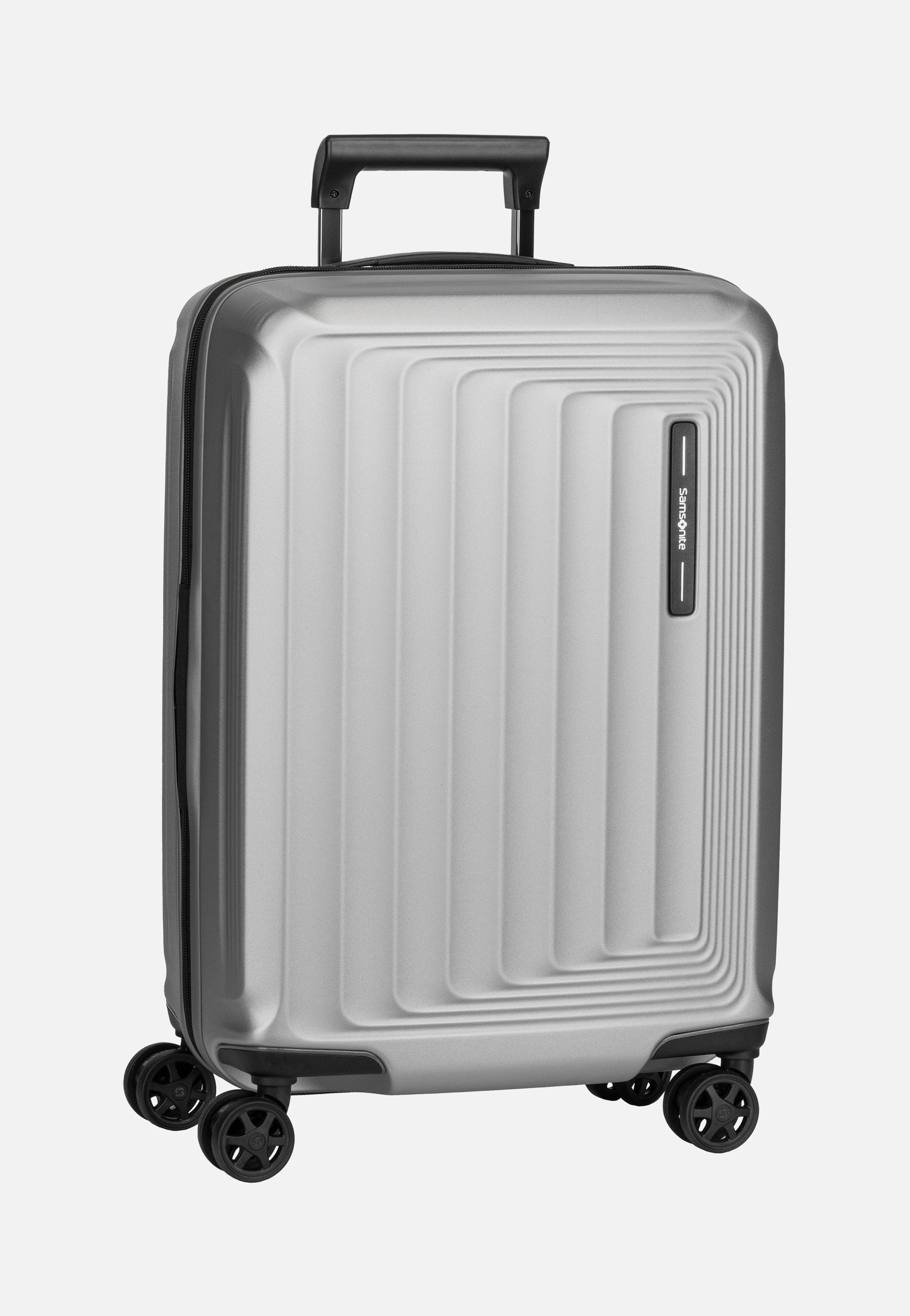 Samsonite Nuon Spinner 55 EXP Matt Silver Koffer