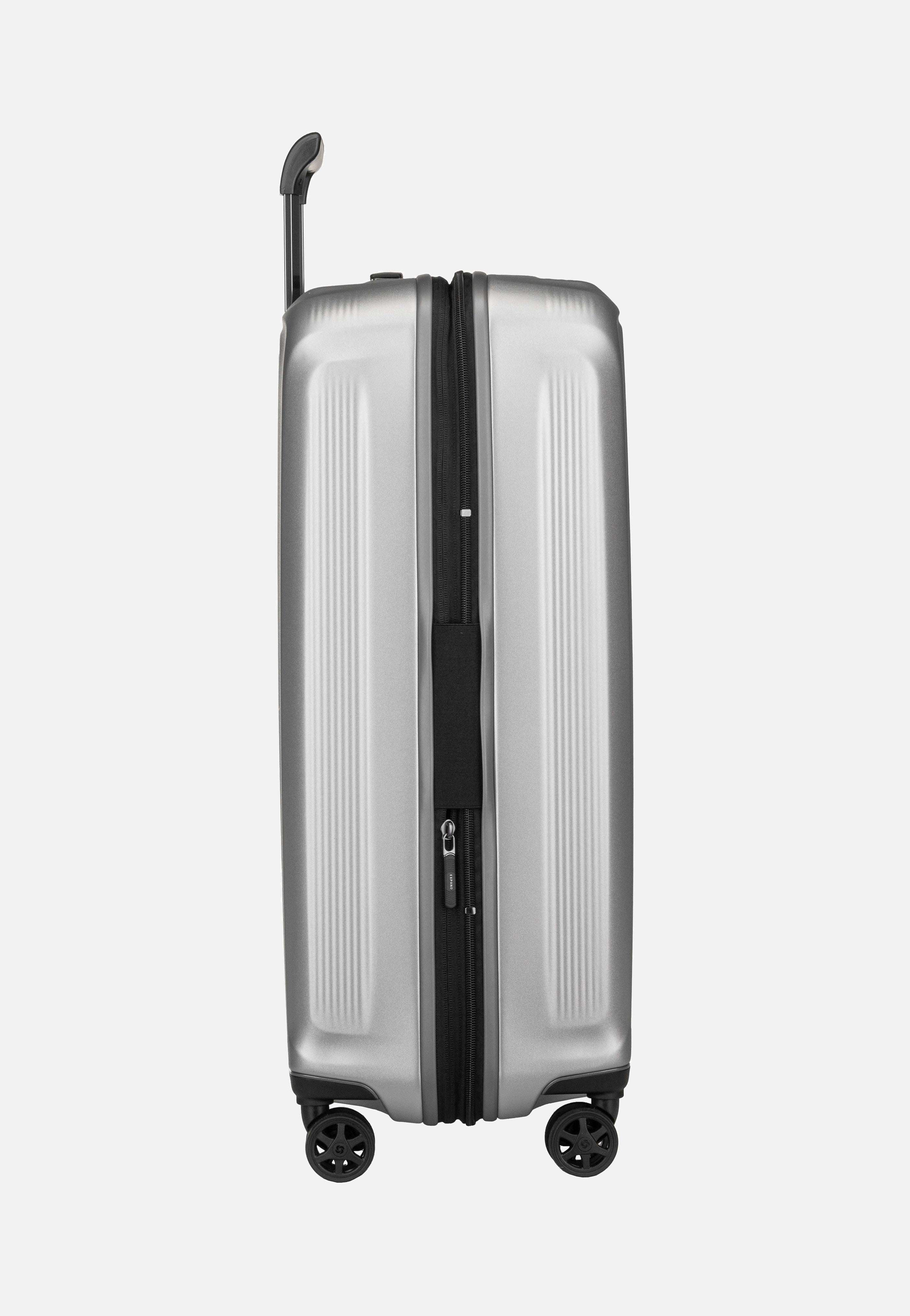 Samsonite Nuon Spinner 55 EXP Matt Silver Koffer
