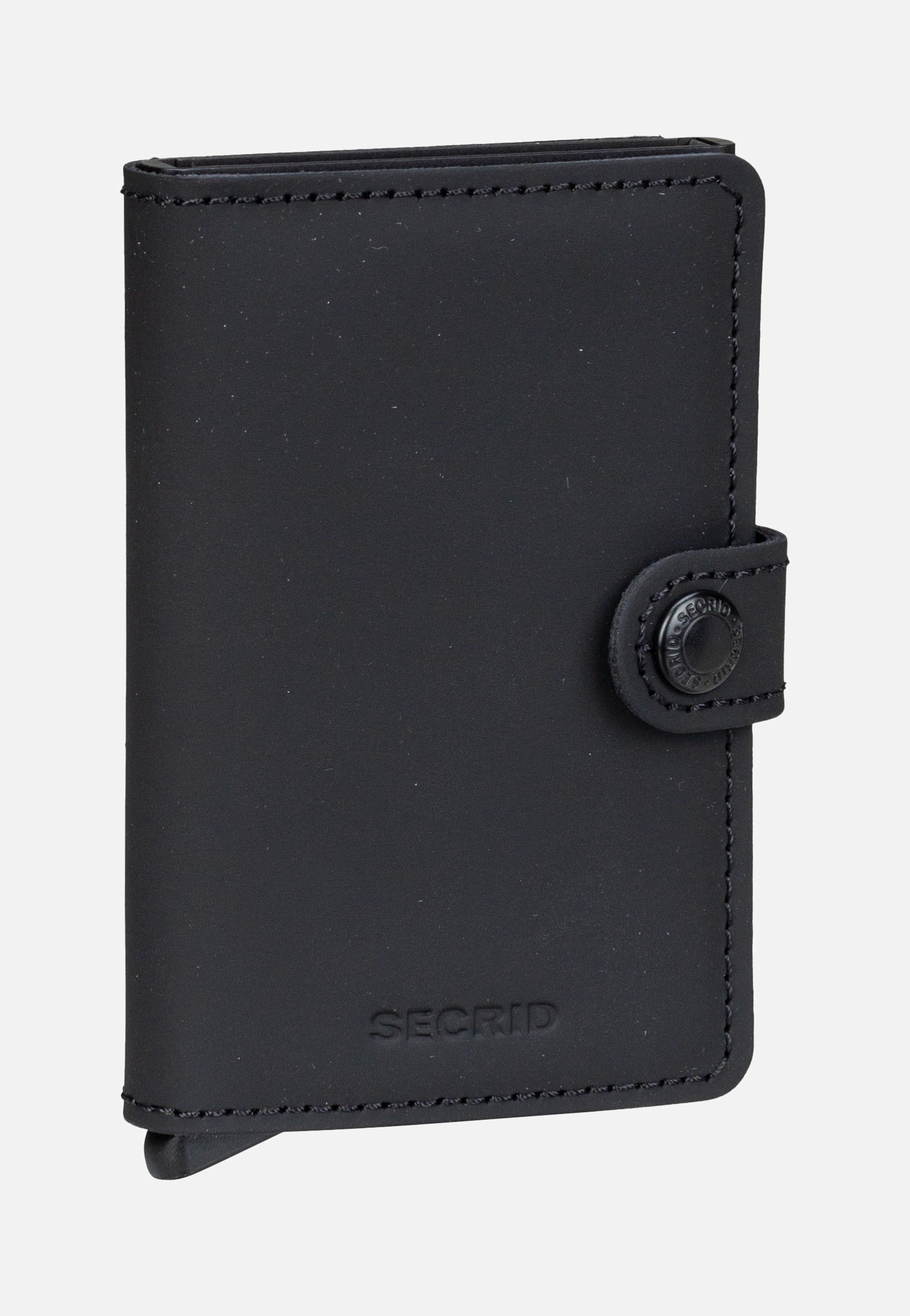 Secrid Miniwallet Matte Black Portemonnaie