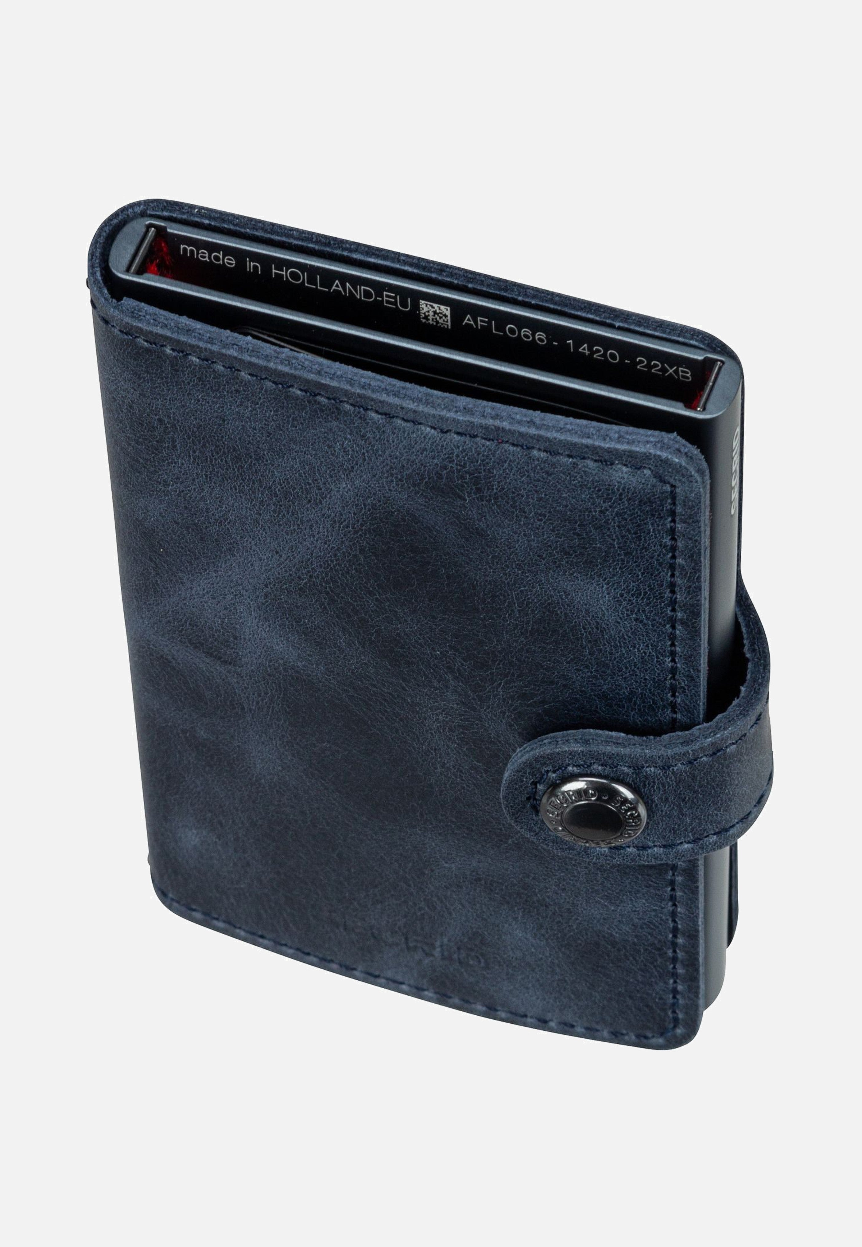 Secrid Miniwallet Vintage Blue Portemonnaie
