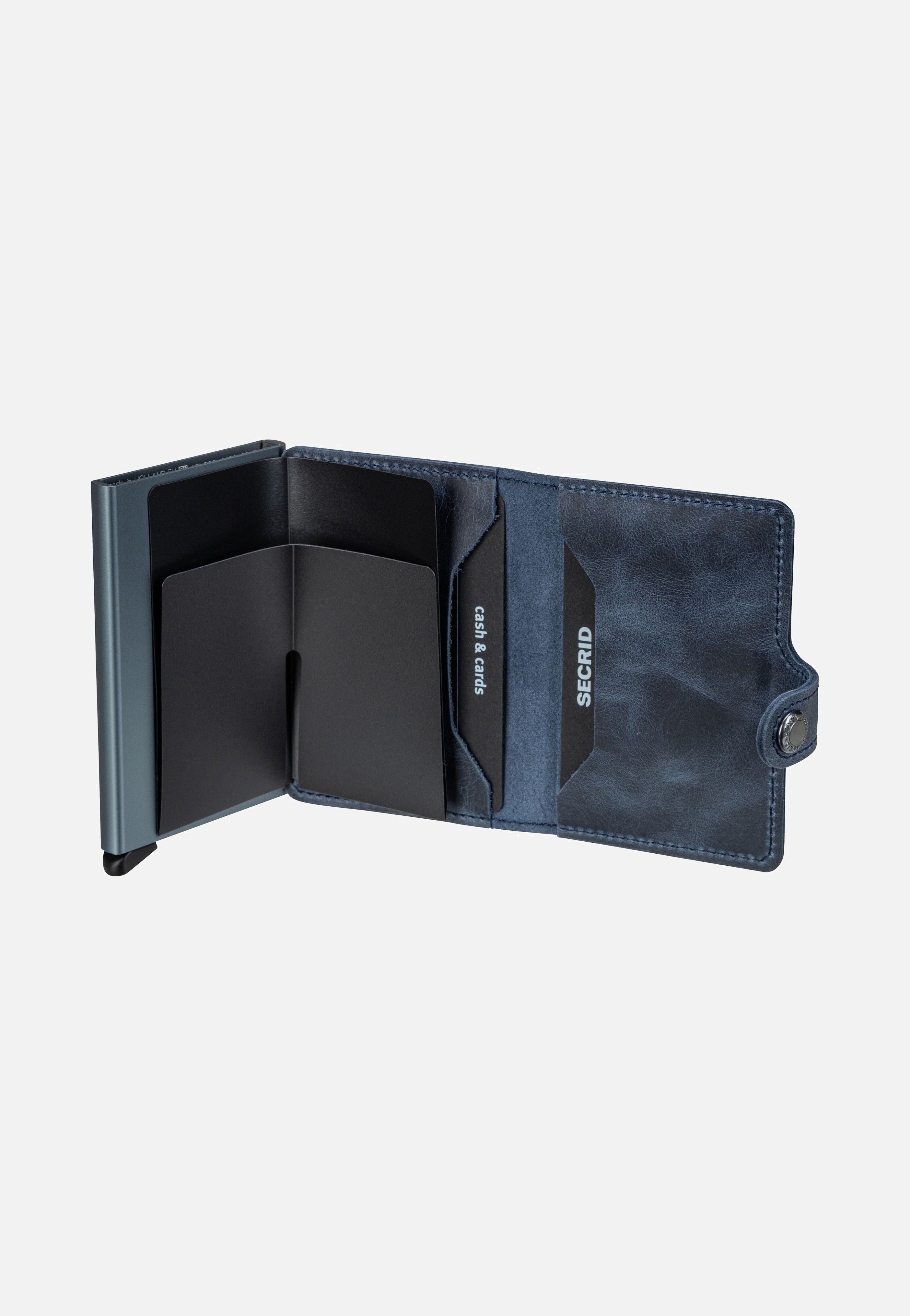 Secrid Miniwallet Vintage Blue Portemonnaie