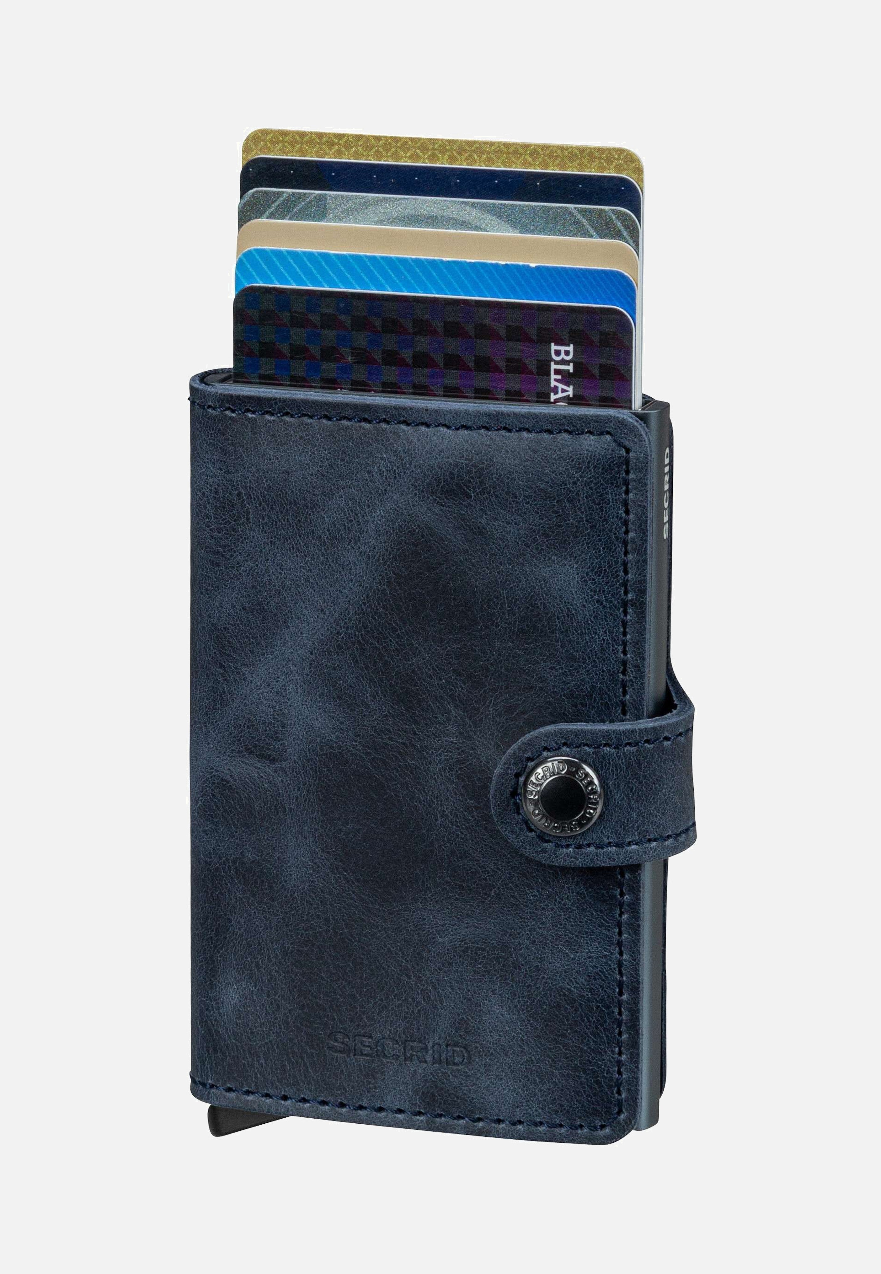 Secrid Miniwallet Vintage Blue Portemonnaie