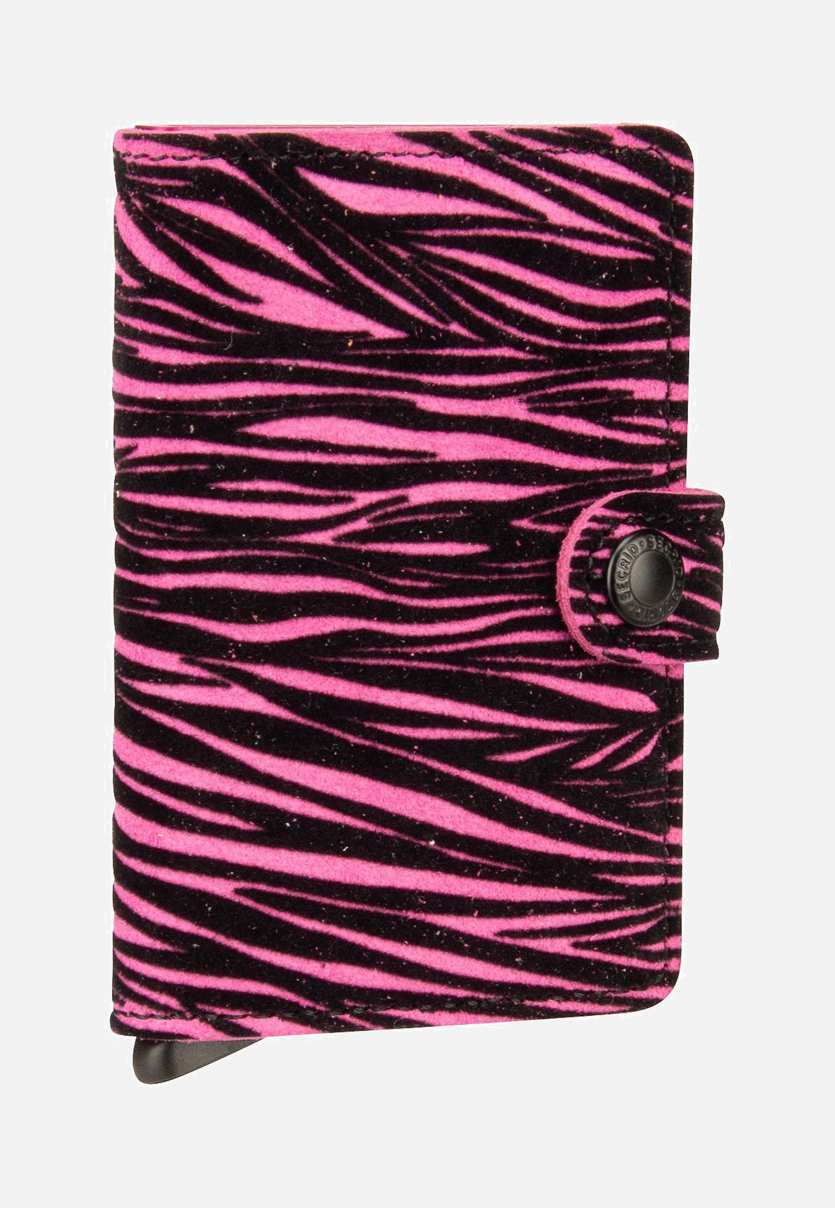 Secrid Miniwallet Zebra Fuchsia Portemonnaie