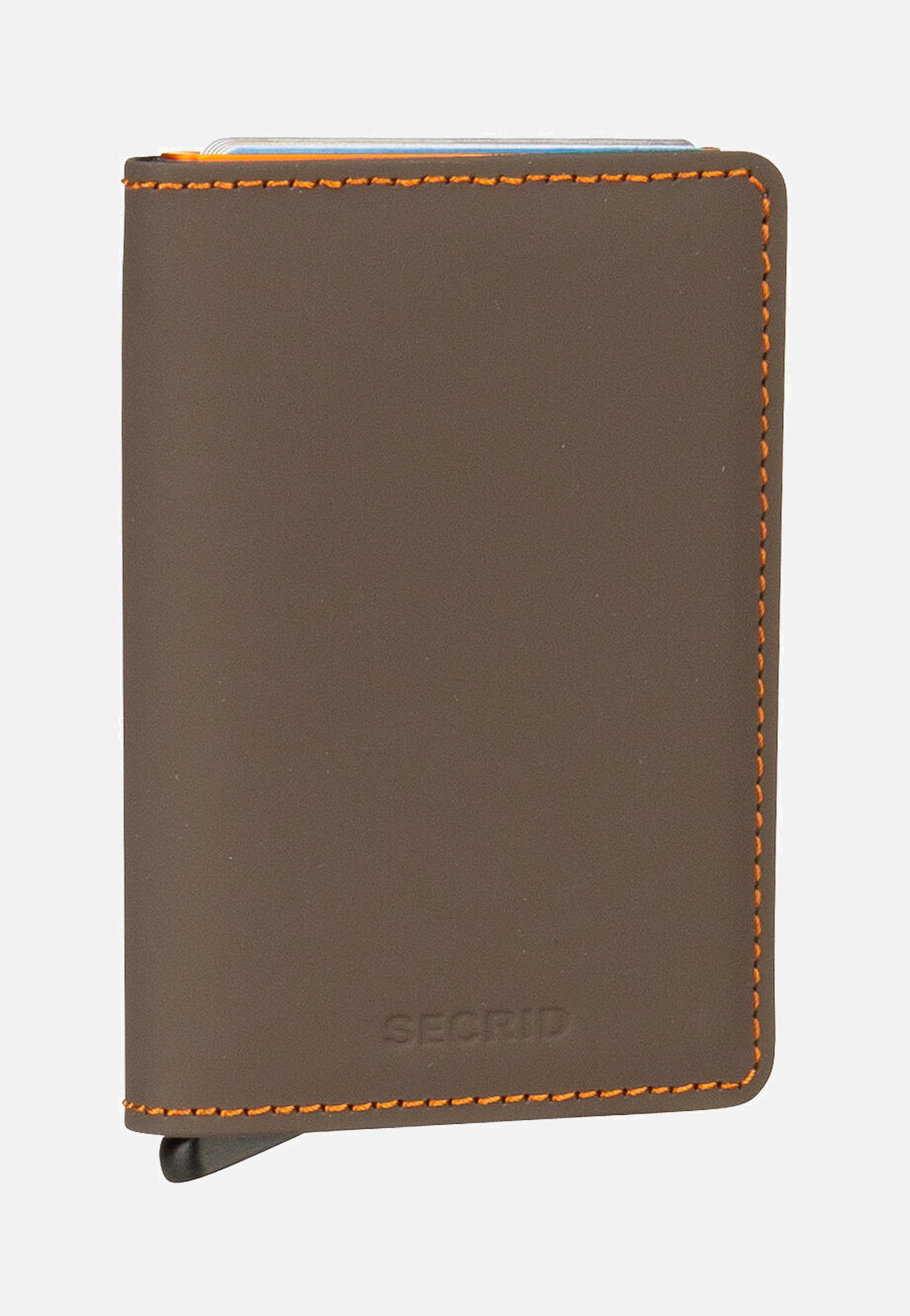 Secrid Slimwallet Matte Truffle-Orange Portemonnaie