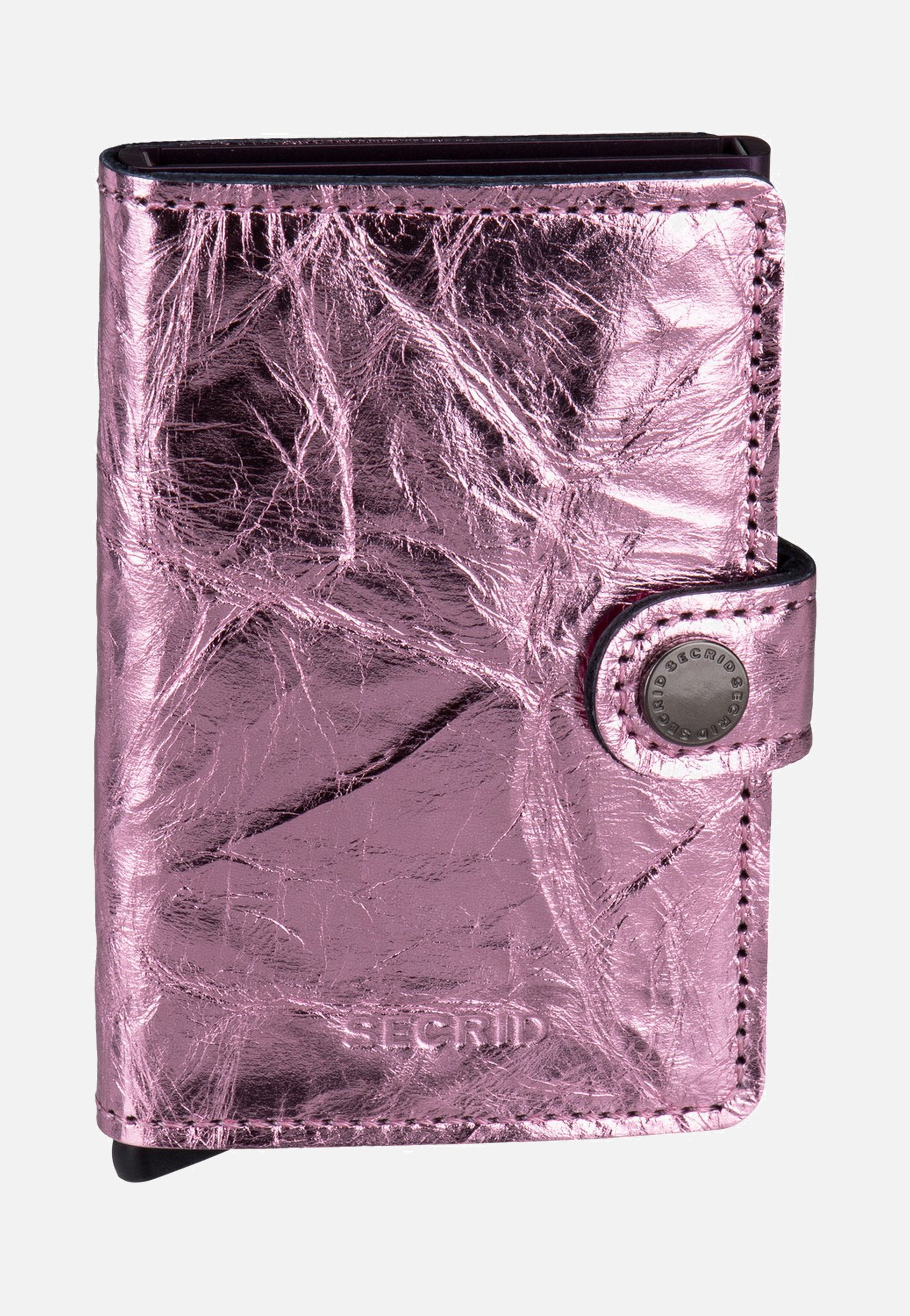 Secrid Miniwallet Crunch Pink Portemonnaie
