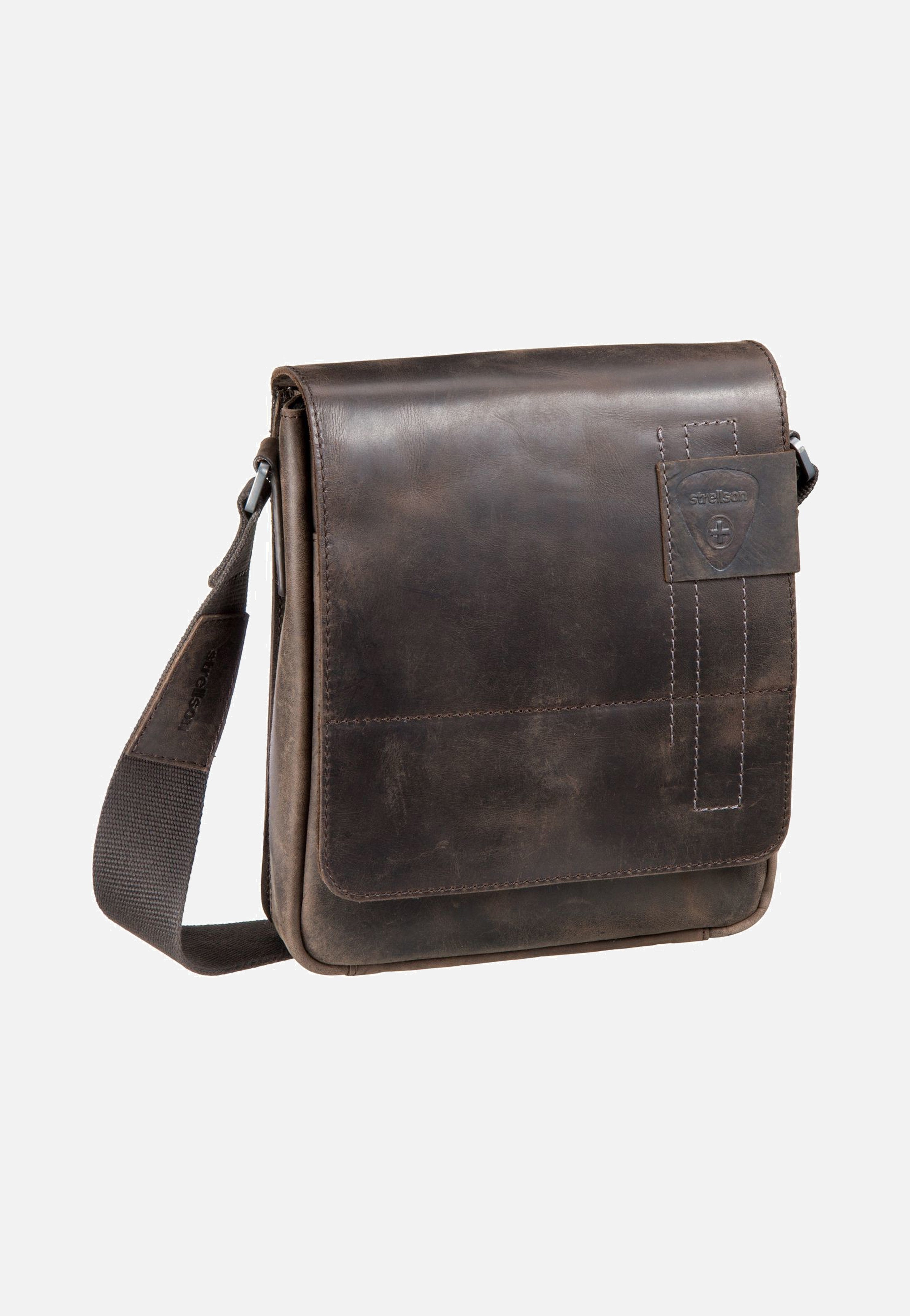 Strellson Richmond Messenger SV Dark Brown Umhängetasche