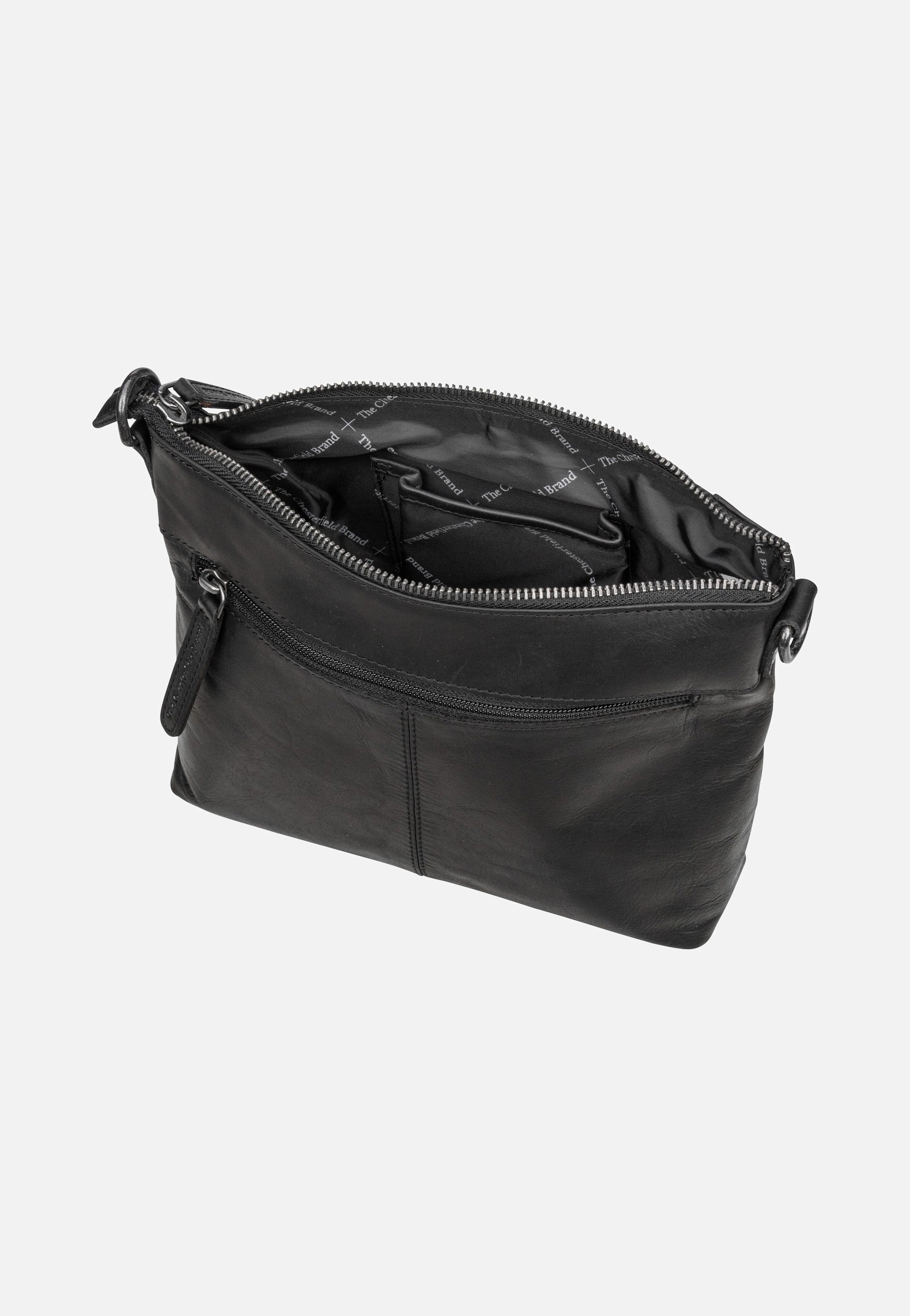 The Chesterfield Brand Faro 1228 Black Hobo Bag