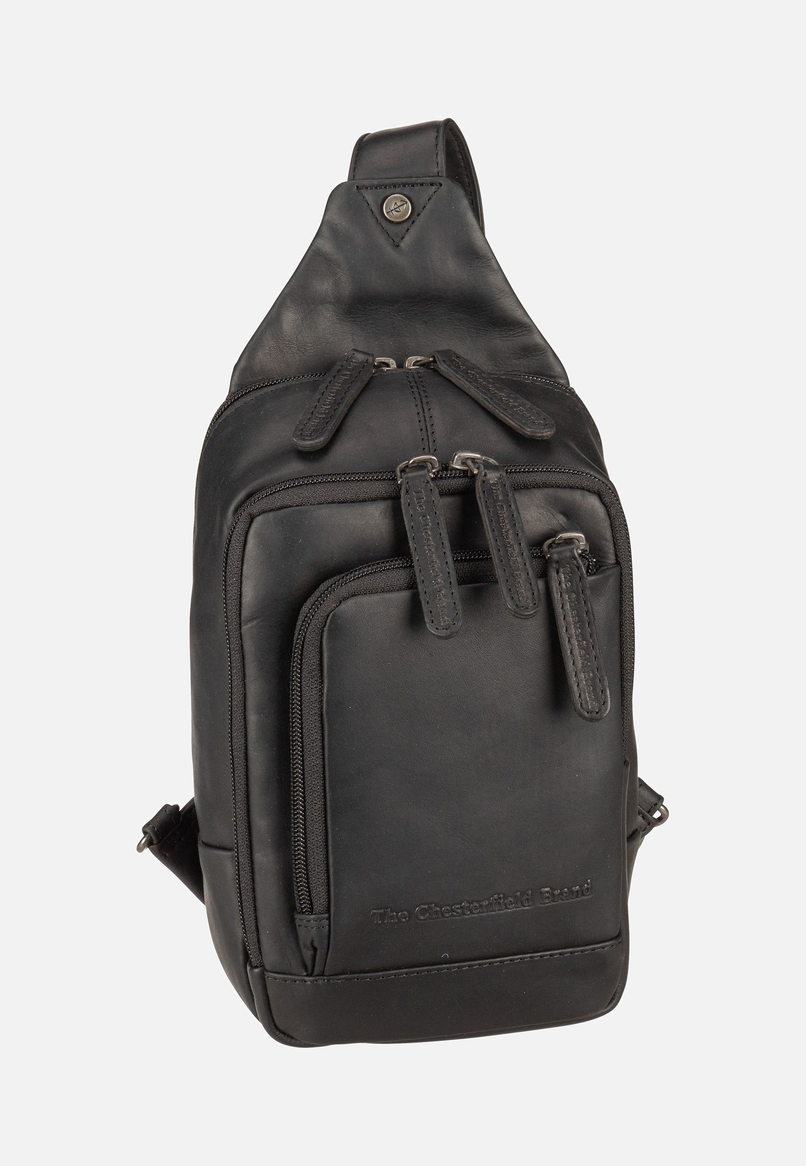 The Chesterfield Brand Riga 0284 Black Sling Bag