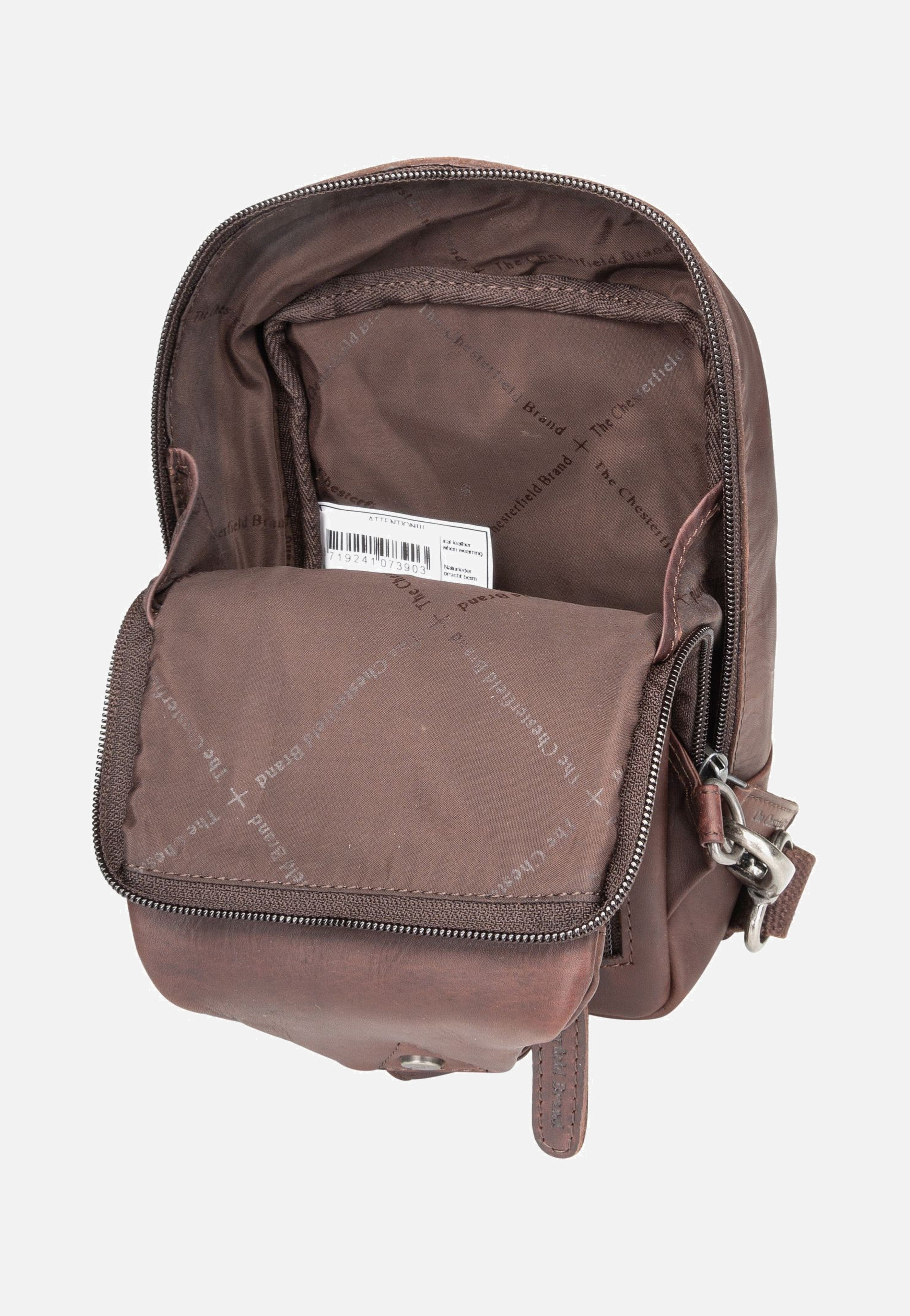 The Chesterfield Brand Riga 0284 Brown Sling Bag