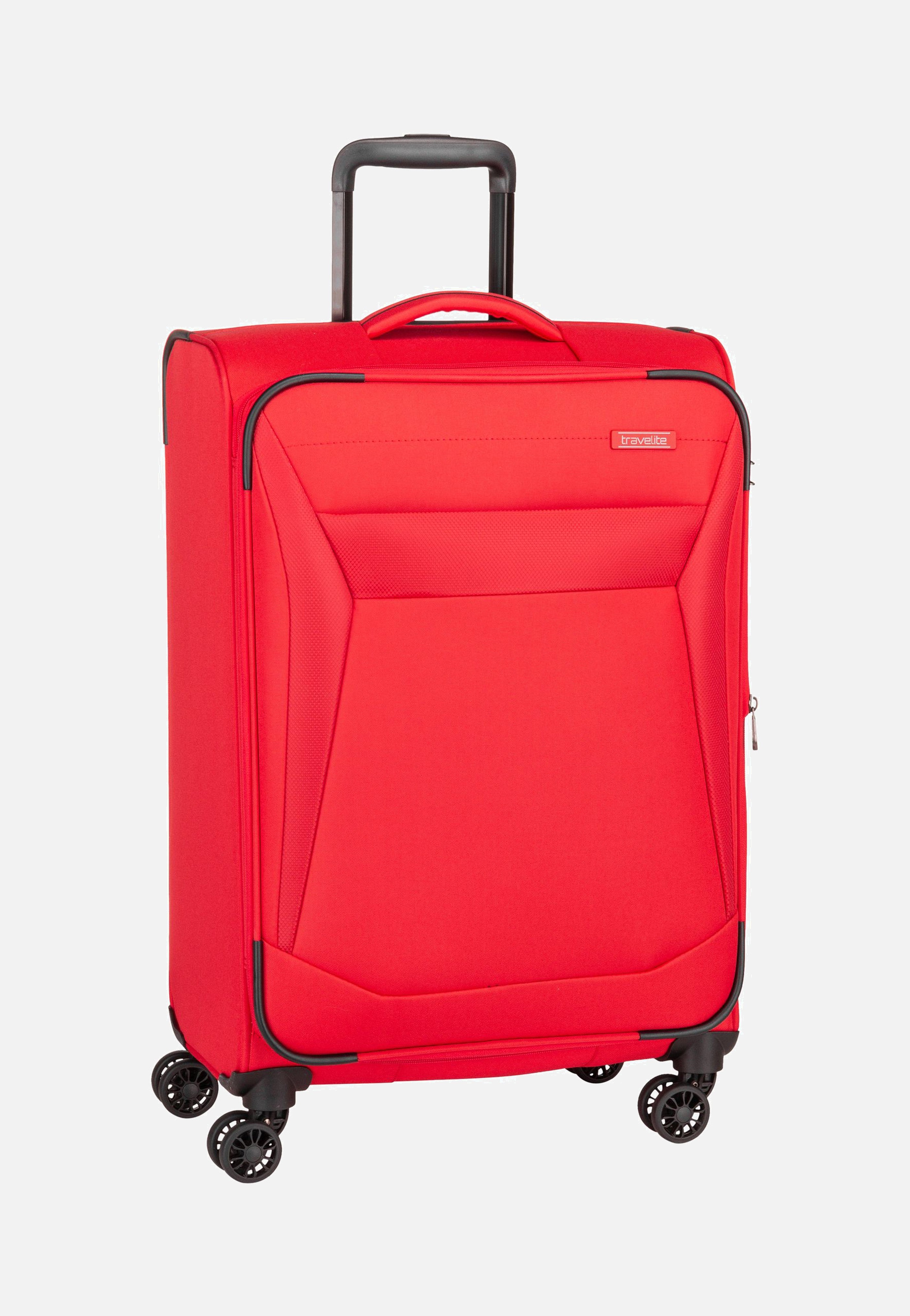 travelite Chios 4w Trolley M Rot Koffer