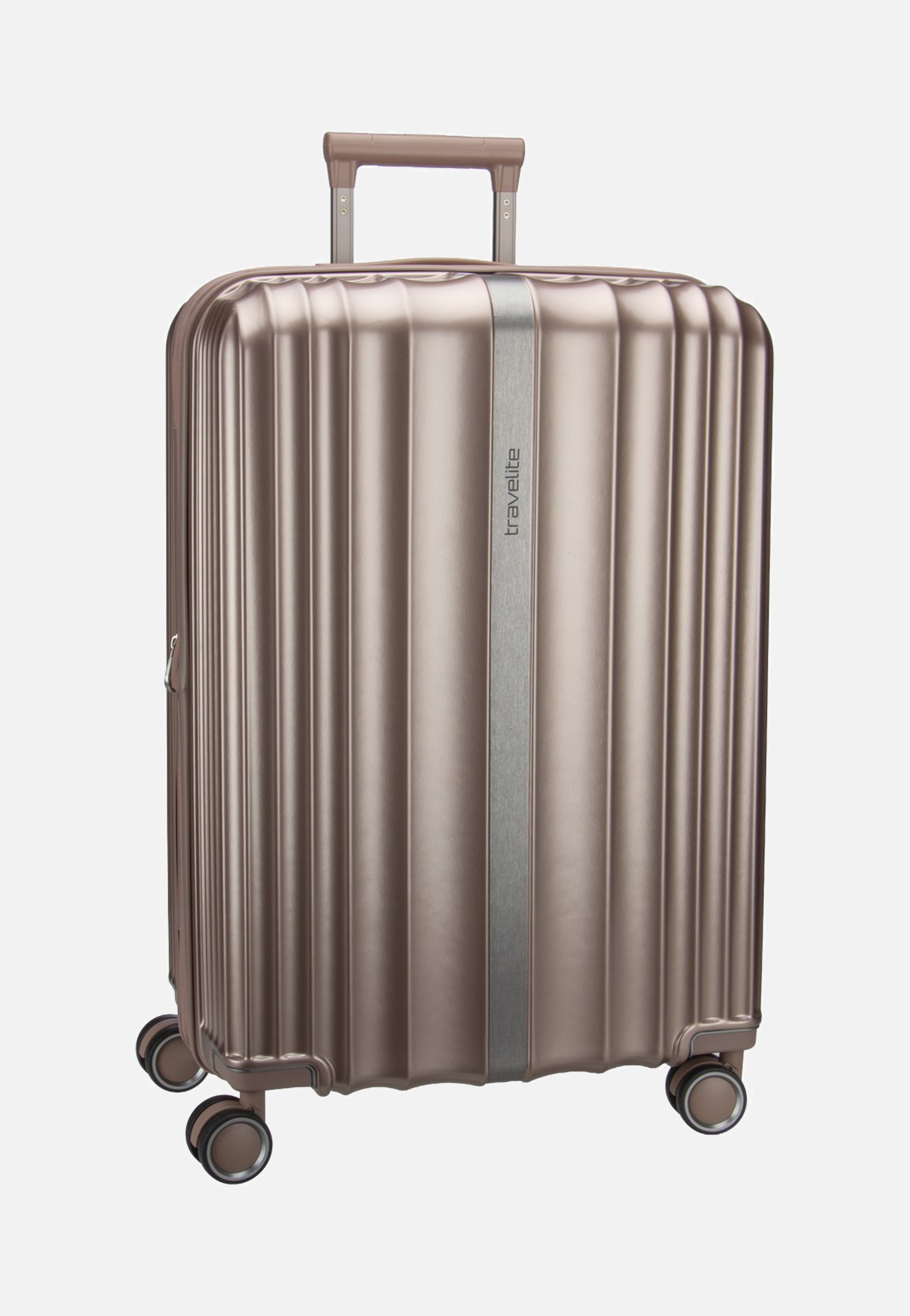 travelite Paros 4W Trolley M Cappuccino Koffer