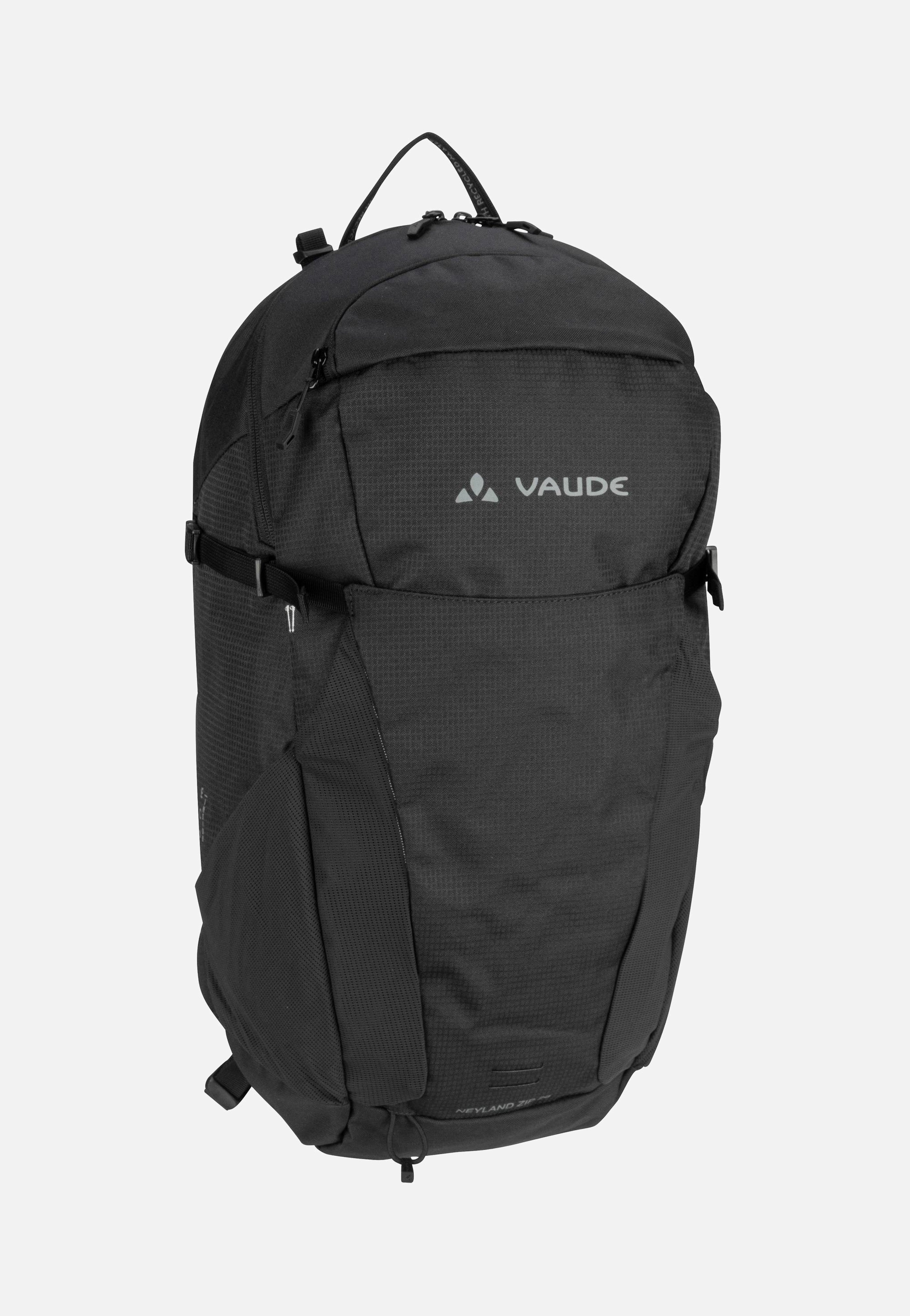 Vaude Neyland Zip 20 Black Hiking Rucksack