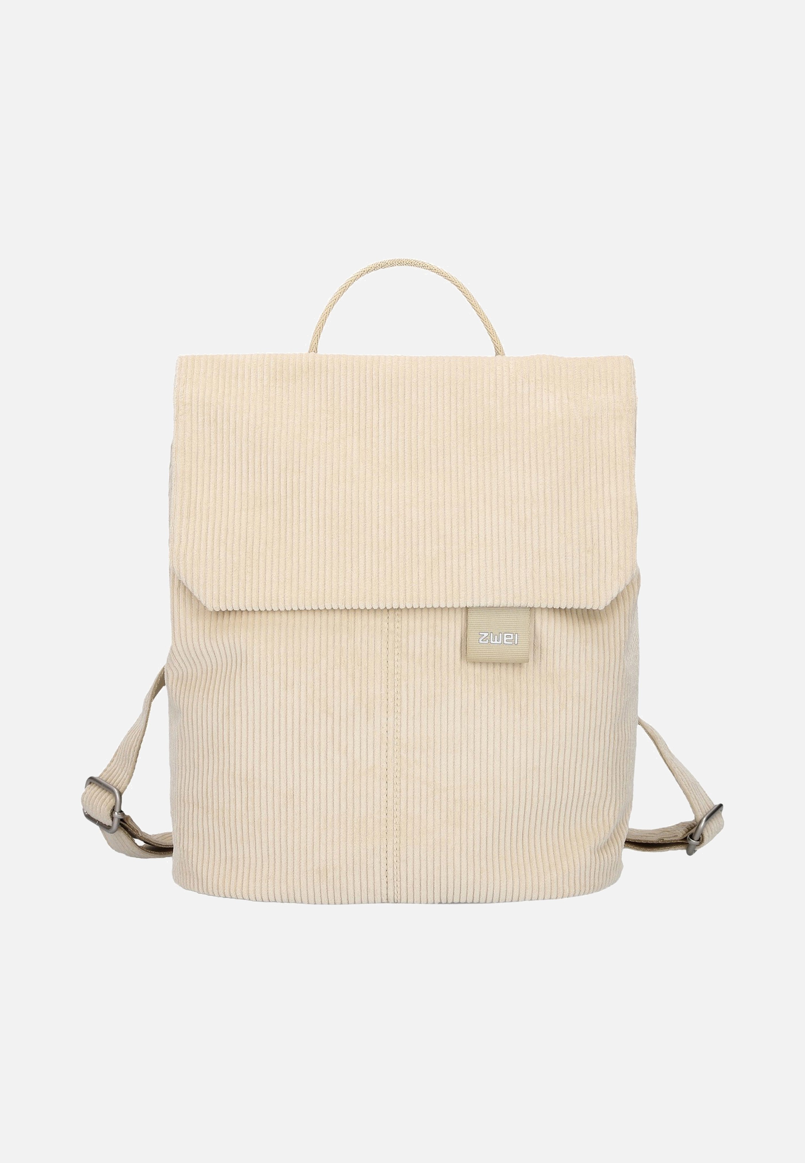 zwei Mademoiselle MR8 Cord/Creme Rucksack